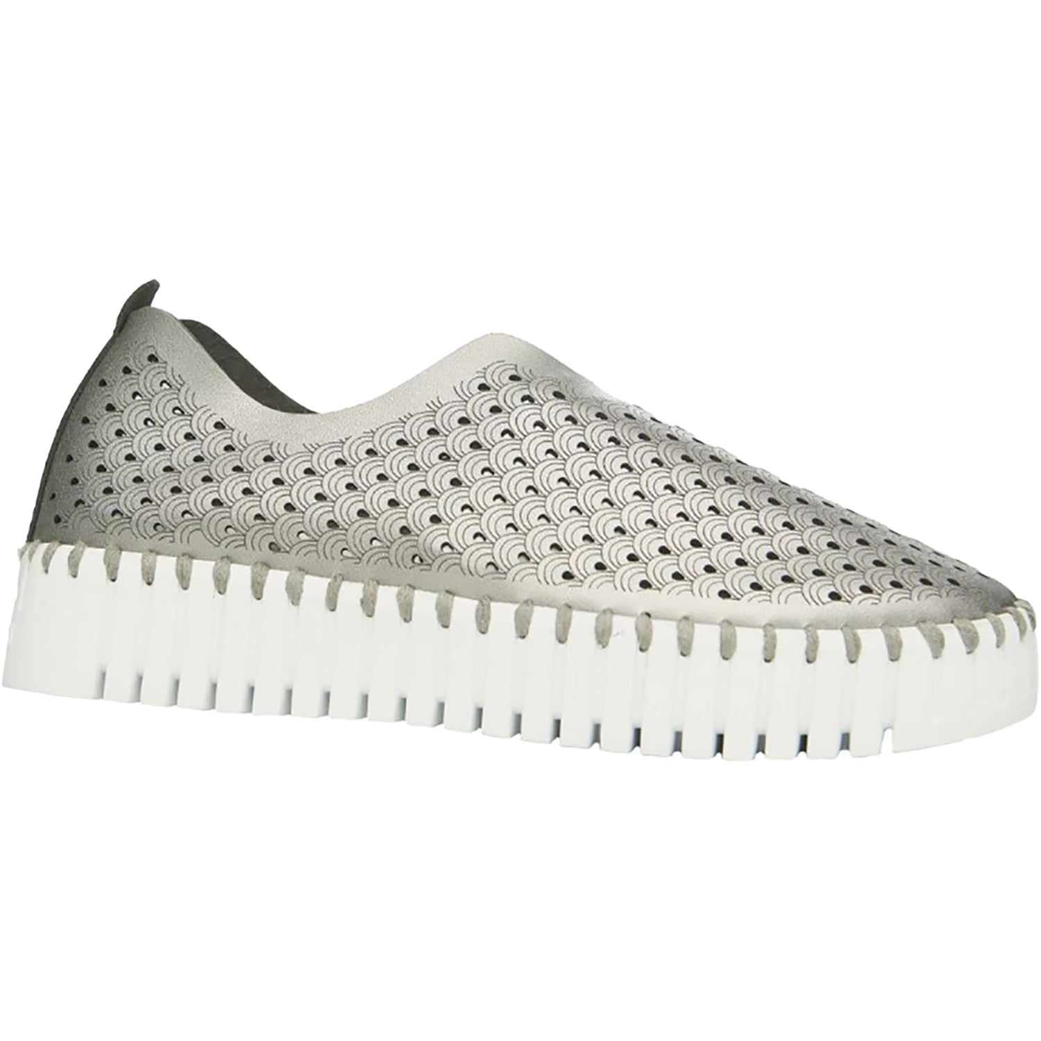 Womens Ilse jacobsen Women's Ilse Jacobsen Tulip 0010 Platform Gun Metal Gun Metal Synthetic