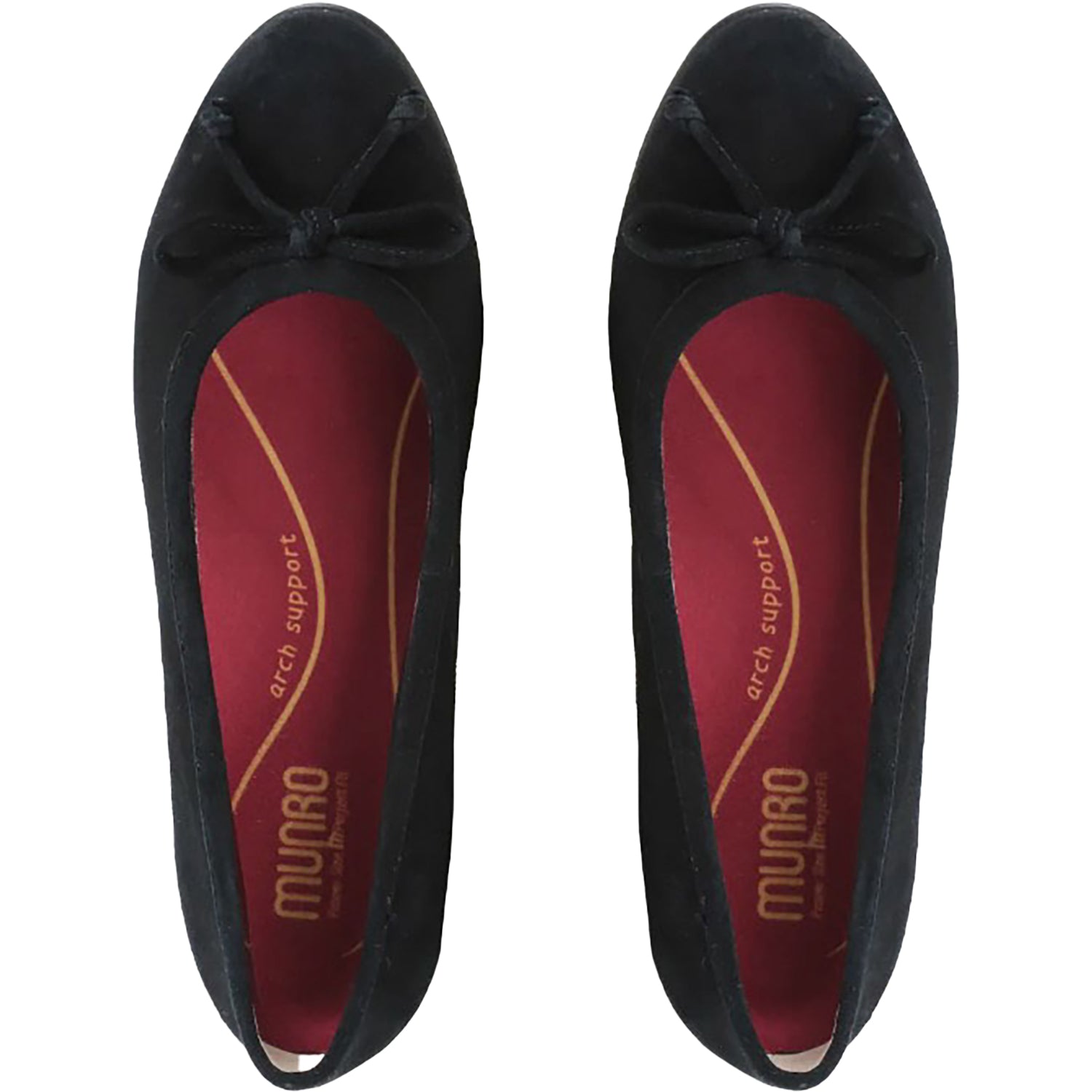 Womens Munro Women's Munro Joslynn Black Suede Black