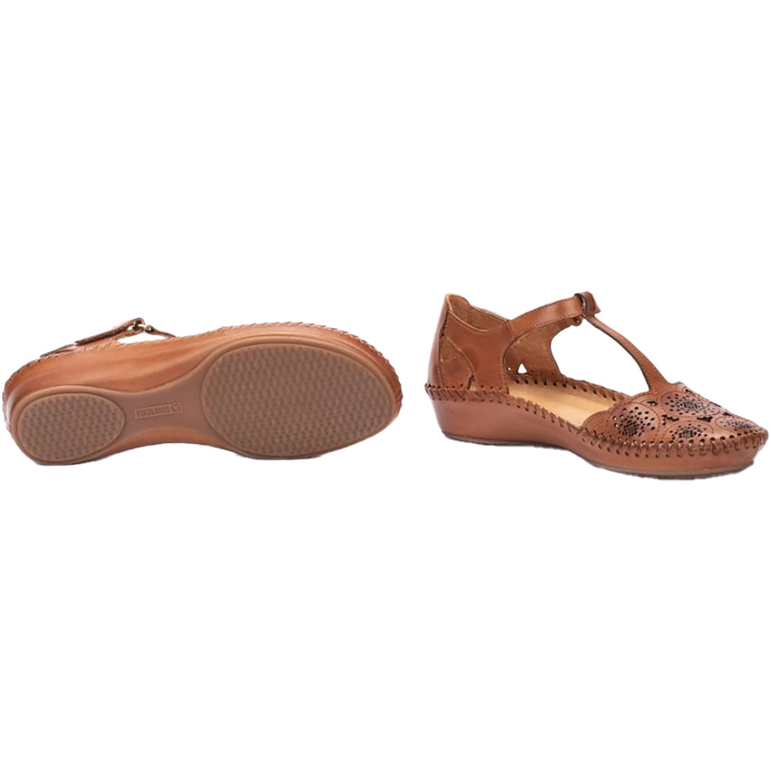 Womens Pikolinos Women's Pikolinos P. Vallarta 655-0734 Brandy Leather Brandy Leather