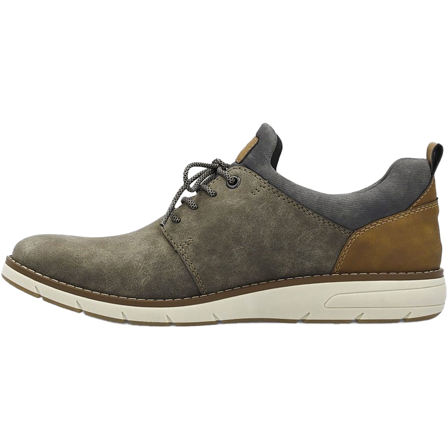 Mens Rieker Men's Rieker 11351-25 Dustin 51 Kaffee/Fango/Rauch/Nuss Synthetic Kaffee/Fango/Rauch/Nuss Synthetic