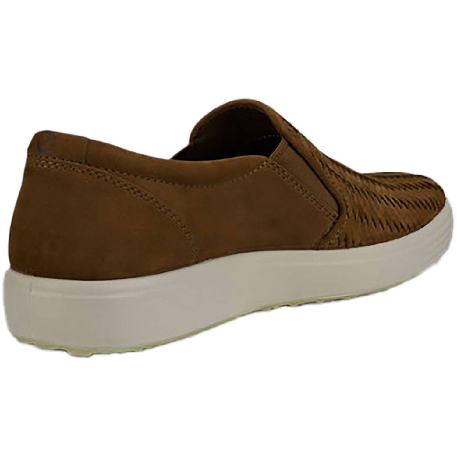 Mens Ecco Men's Ecco Soft 7 Slip-On Camel Cow Nubuck Camel Cow Nubuck