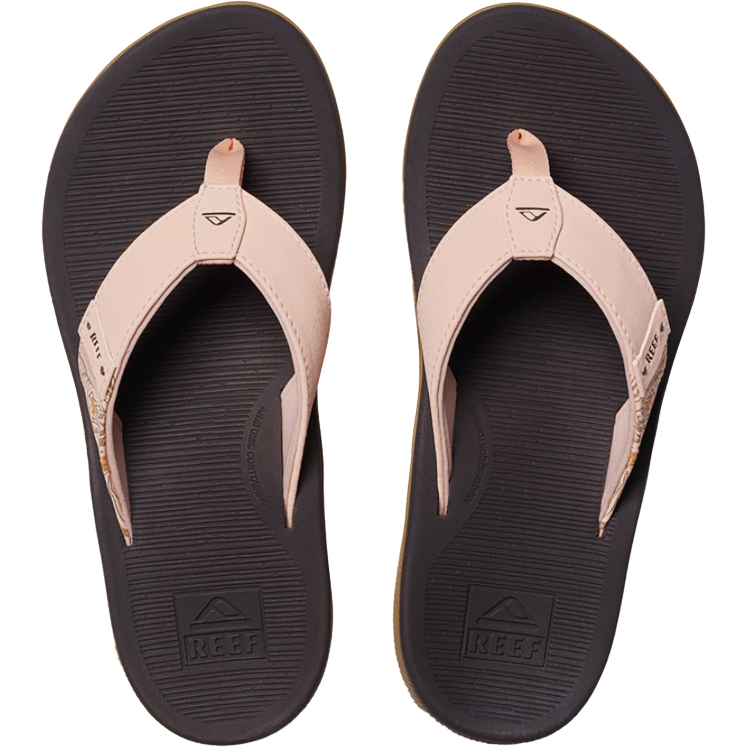 Womens Reef Women's Reef Santa Ana Peach Parfait Synthetic Peach Parfait Synthetic