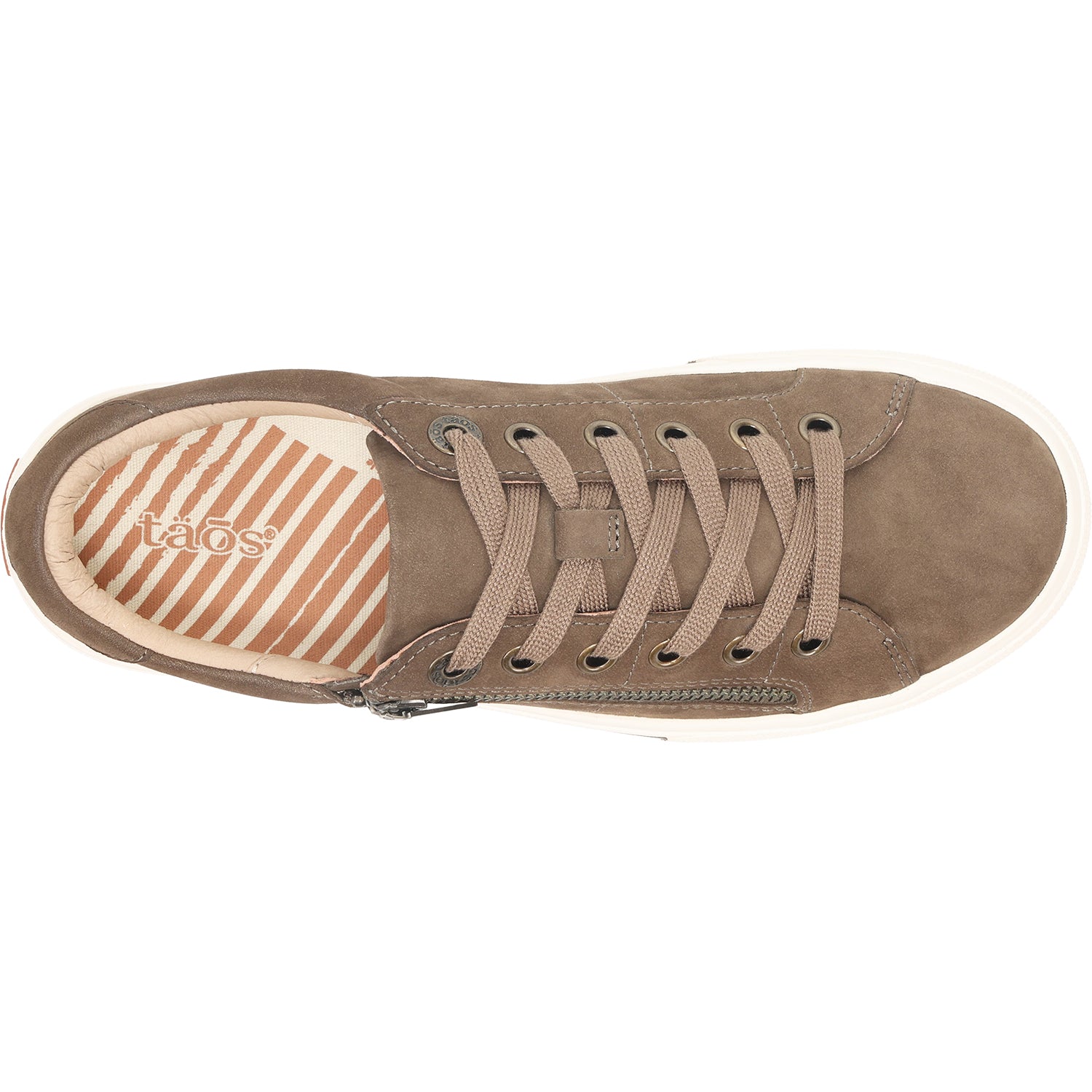 Womens Taos Women's Taos Z Soul Lux Dark Taupe Nubuck Dark Taupe Nubuck