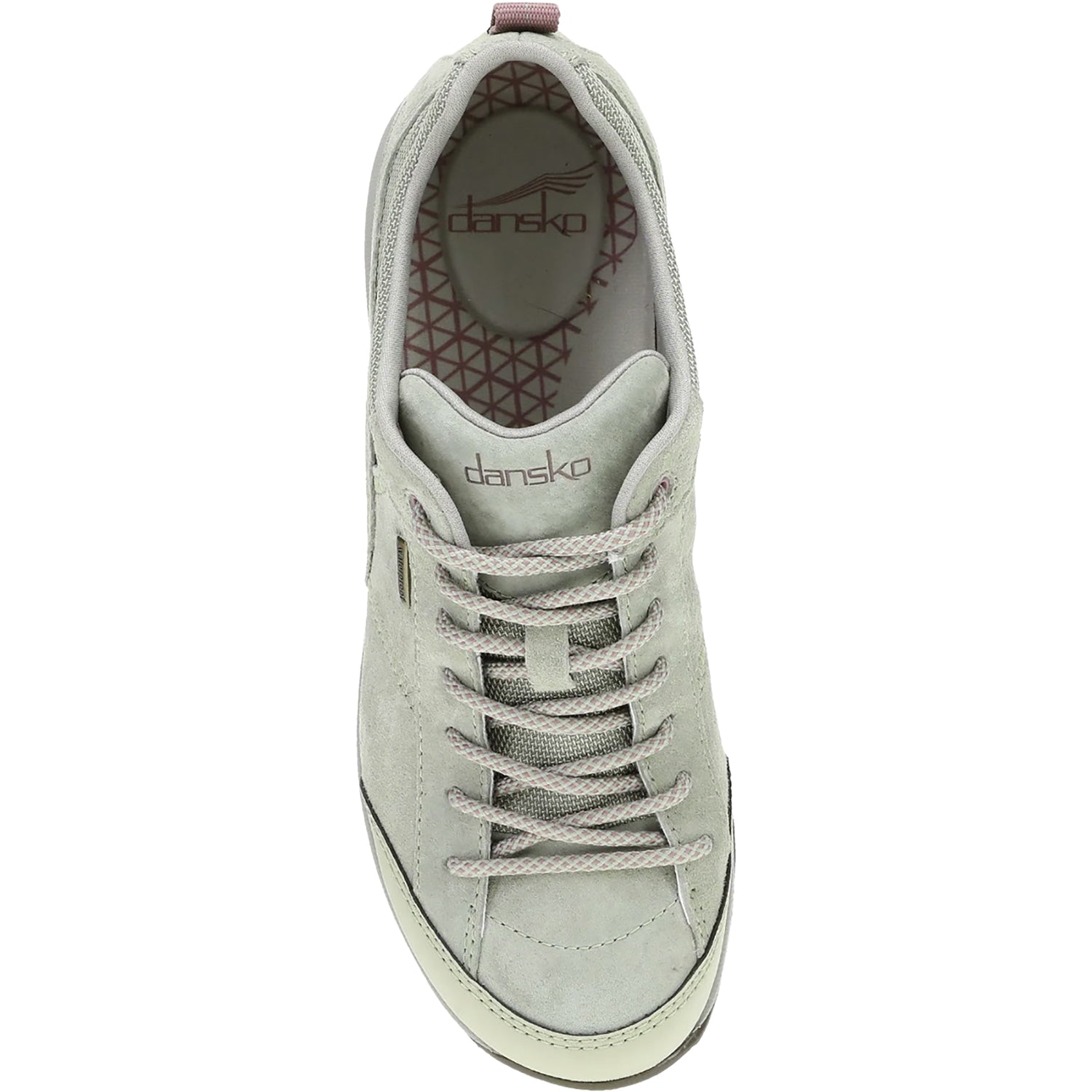 Womens Dansko Women's Dansko Paisley - Waterproof Sage Suede Sage Suede