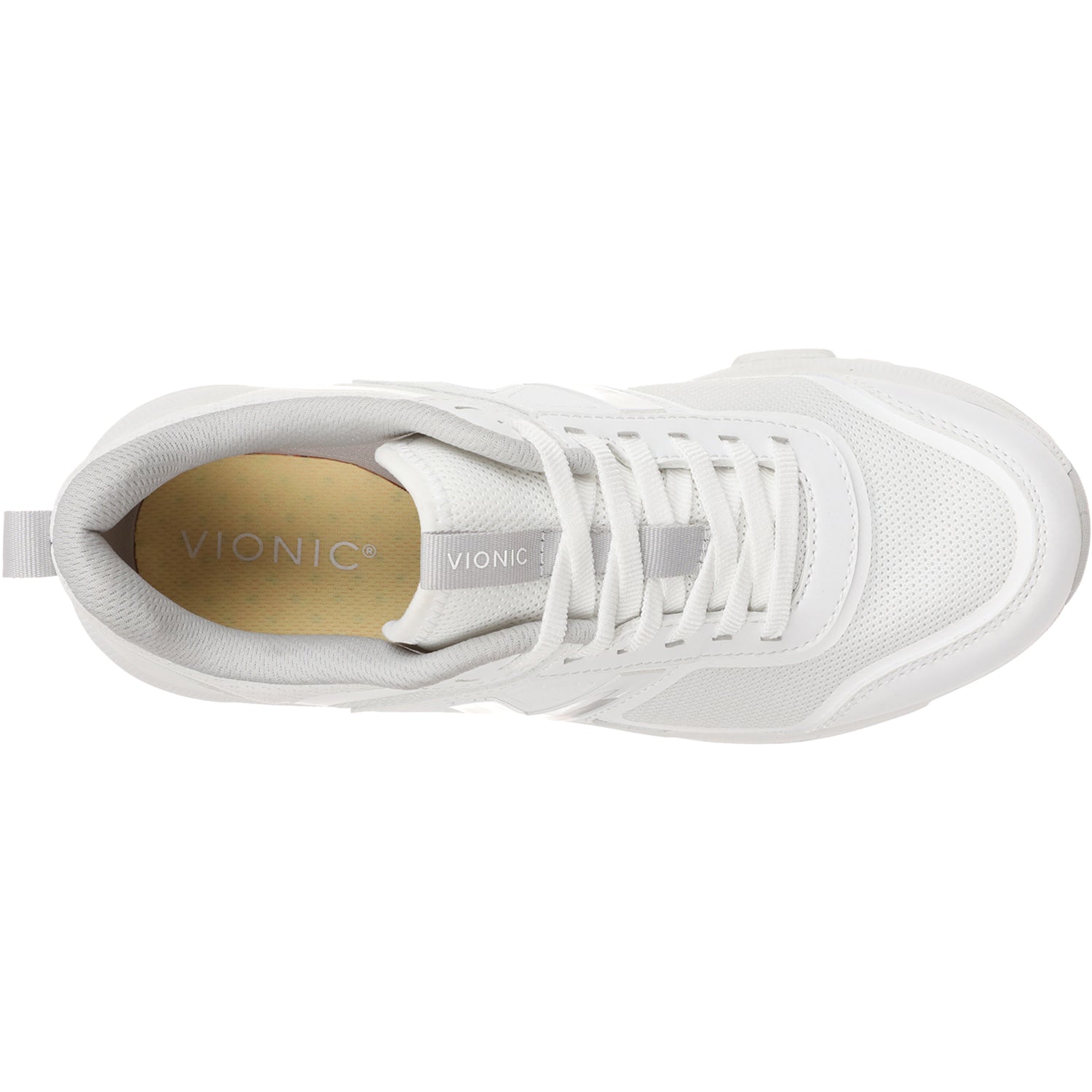 Womens Vionic Women's Vionic Walk Strider White Mesh White Mesh