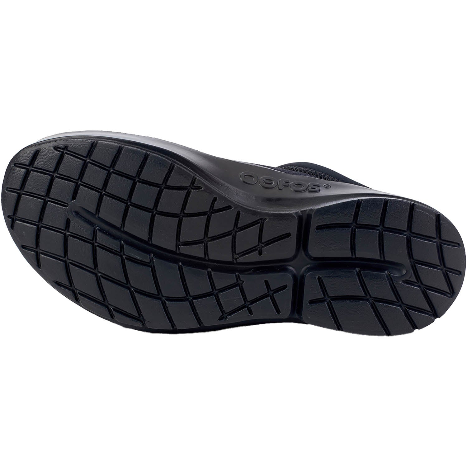 Mens Oofos Men's OOcoozie Sport Mule Black/Black Black/Black