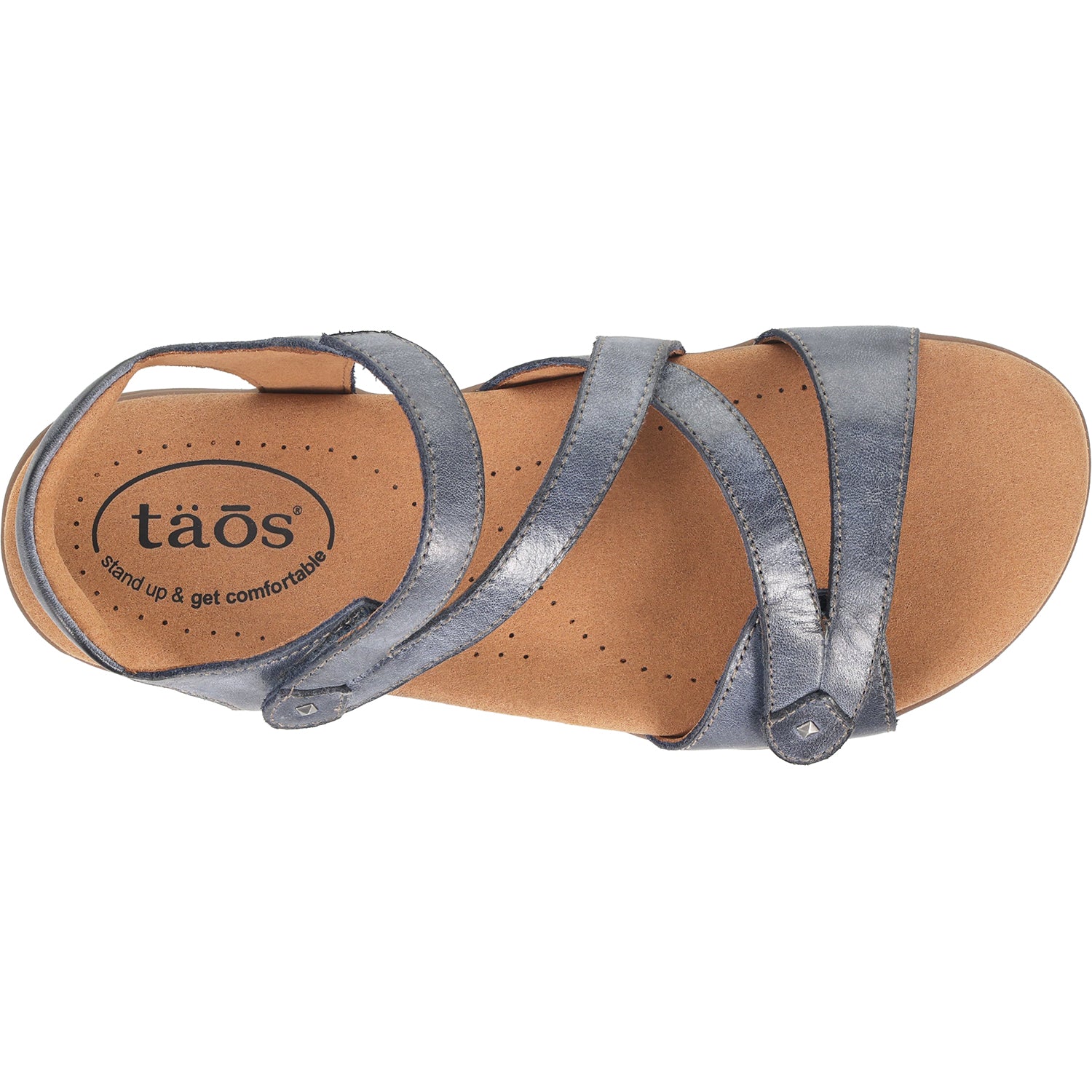 Womens Taos Women's Taos Big Time Dark Blue Leather Dark Blue Leather