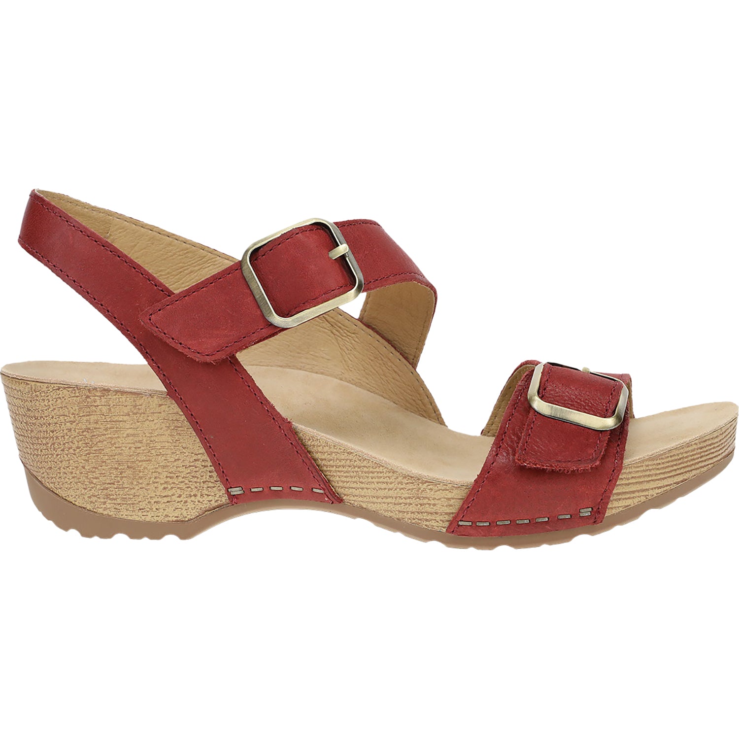 Womens Dansko Women's Dansko Trinity Cayenne Burnished Nubuck Cayenne Burnished Nubuck