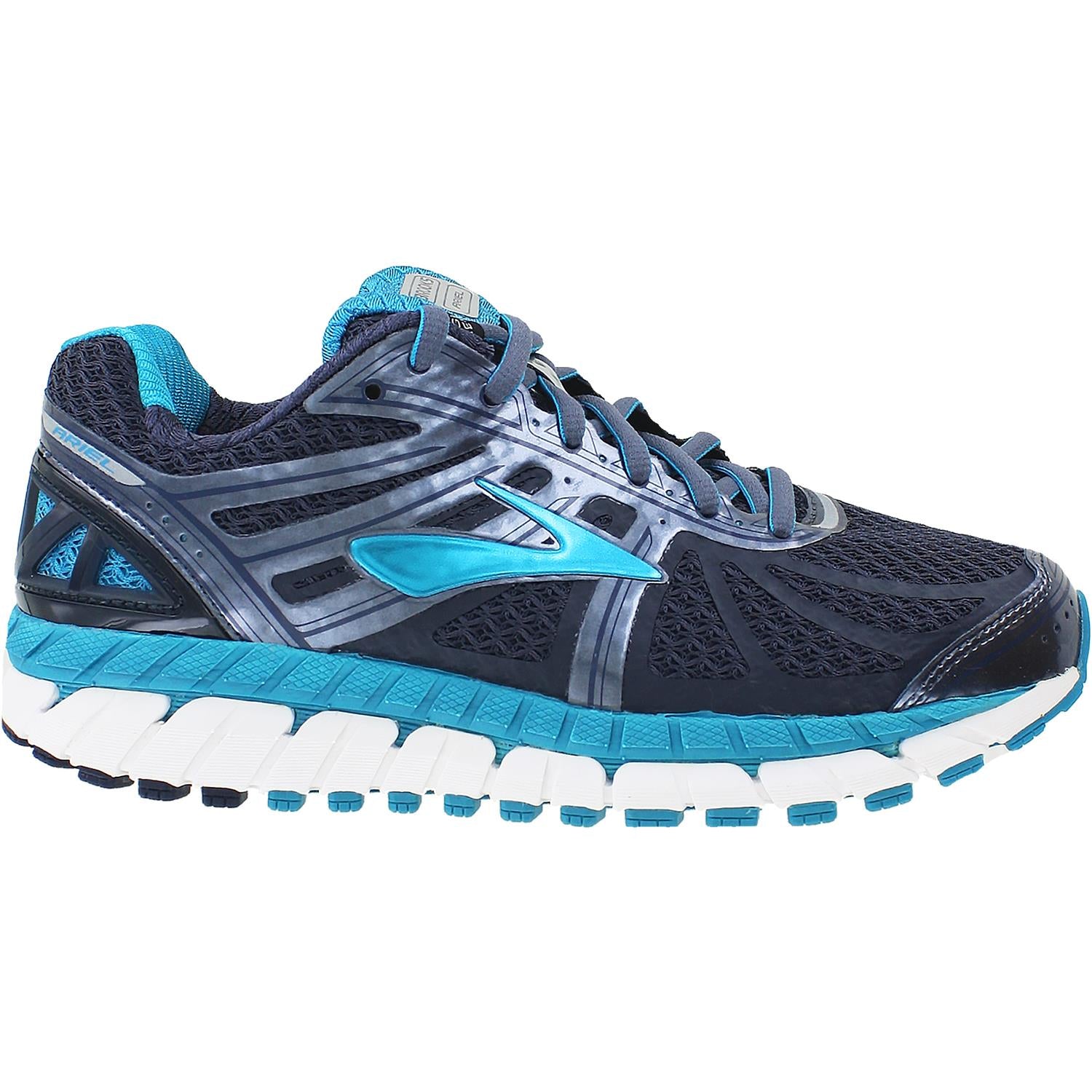 Womens Brooks Women's Brooks Ariel 16 Mood Indigo/Capri Breeze Mesh Mood Indigo/Capri Breeze Mesh