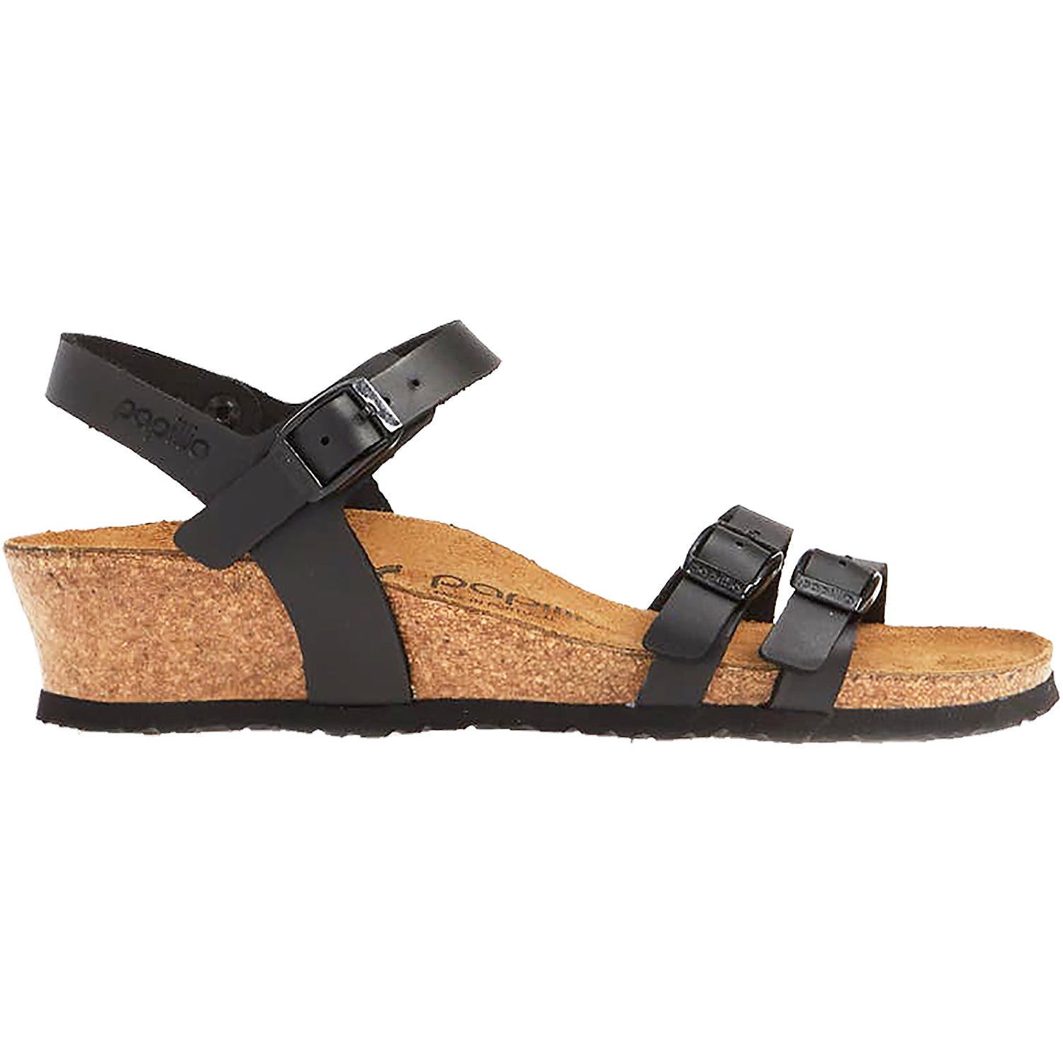 Womens Birkenstock Women's Birkenstock Lana Black Leather Black Leather