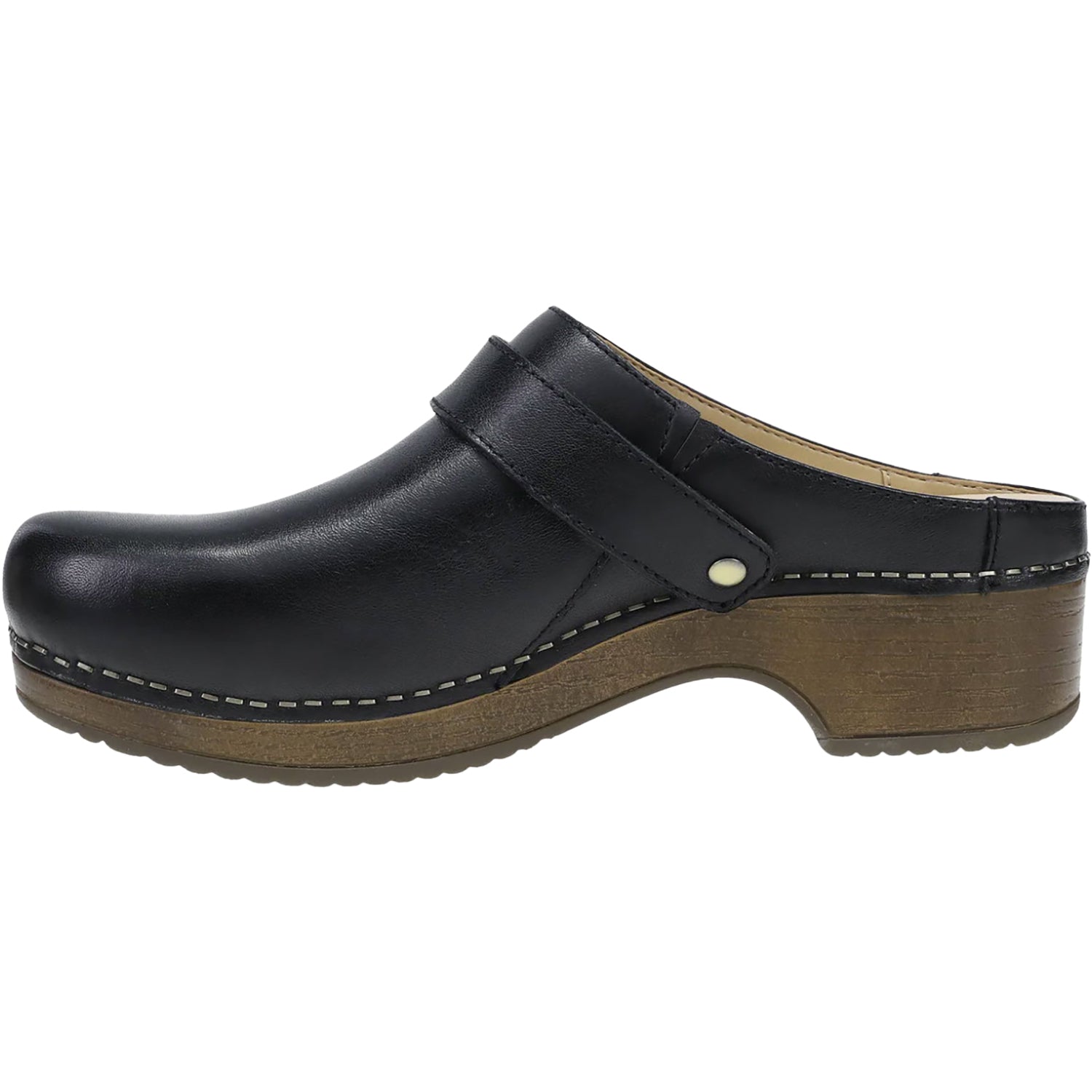 Womens Dansko Women's Dansko Baylor Black Calf Leather Black Calf Leather