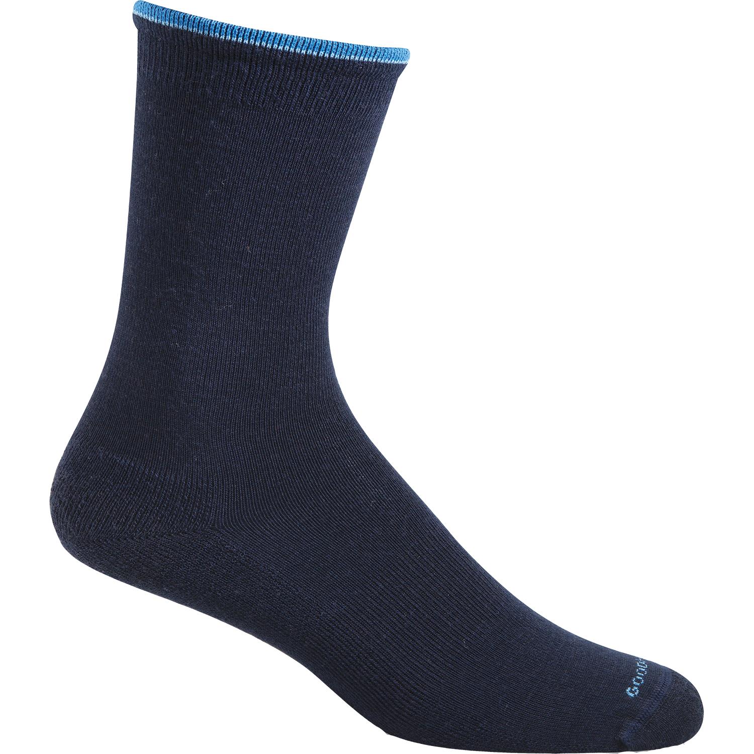Womens Sockwell Women's Sockwell Skinny Minnie Crew Socks Navy Navy