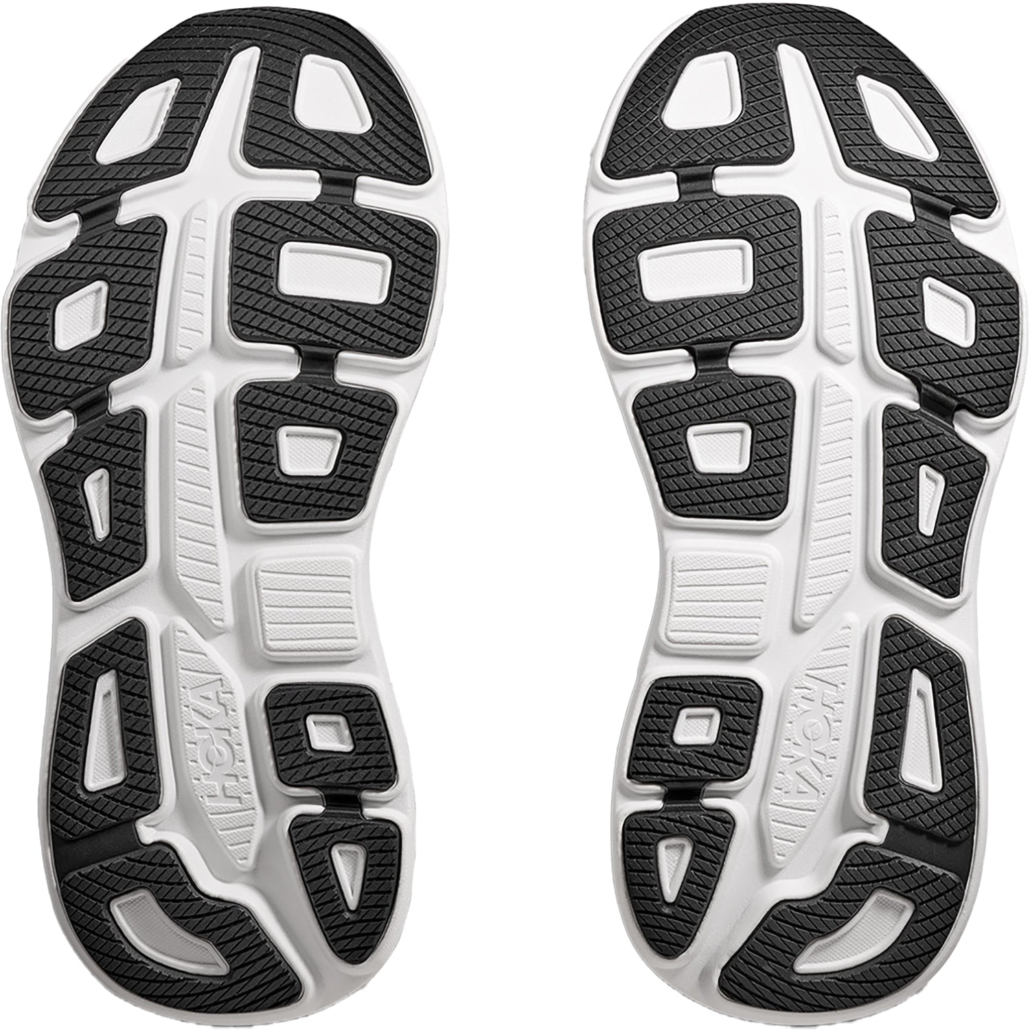 Womens Hoka one one Women's Hoka Bondi 9 Black/White Mesh Black/White Mesh