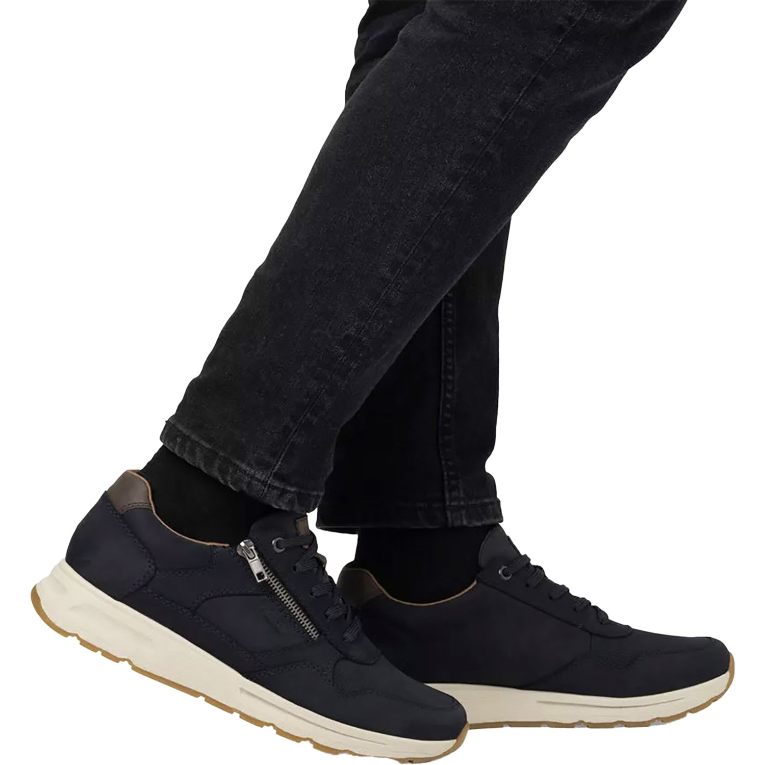 Mens Rieker Men's Rieker B0701-15 Pazifik/Navy/Lake Leather Pazifik/Navy/Lake Leather