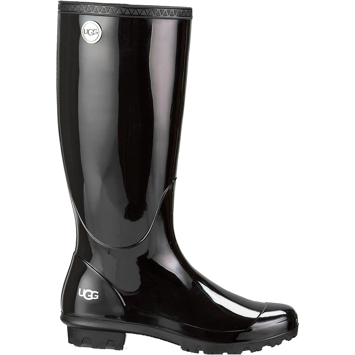 Womens Ugg Women's UGG Shaye Black Rubber Black Rubber