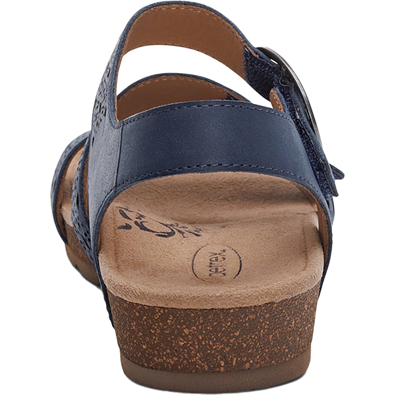 Womens Aetrex Women's Aetrex Lilly Navy Cutout Leather Navy Cutout