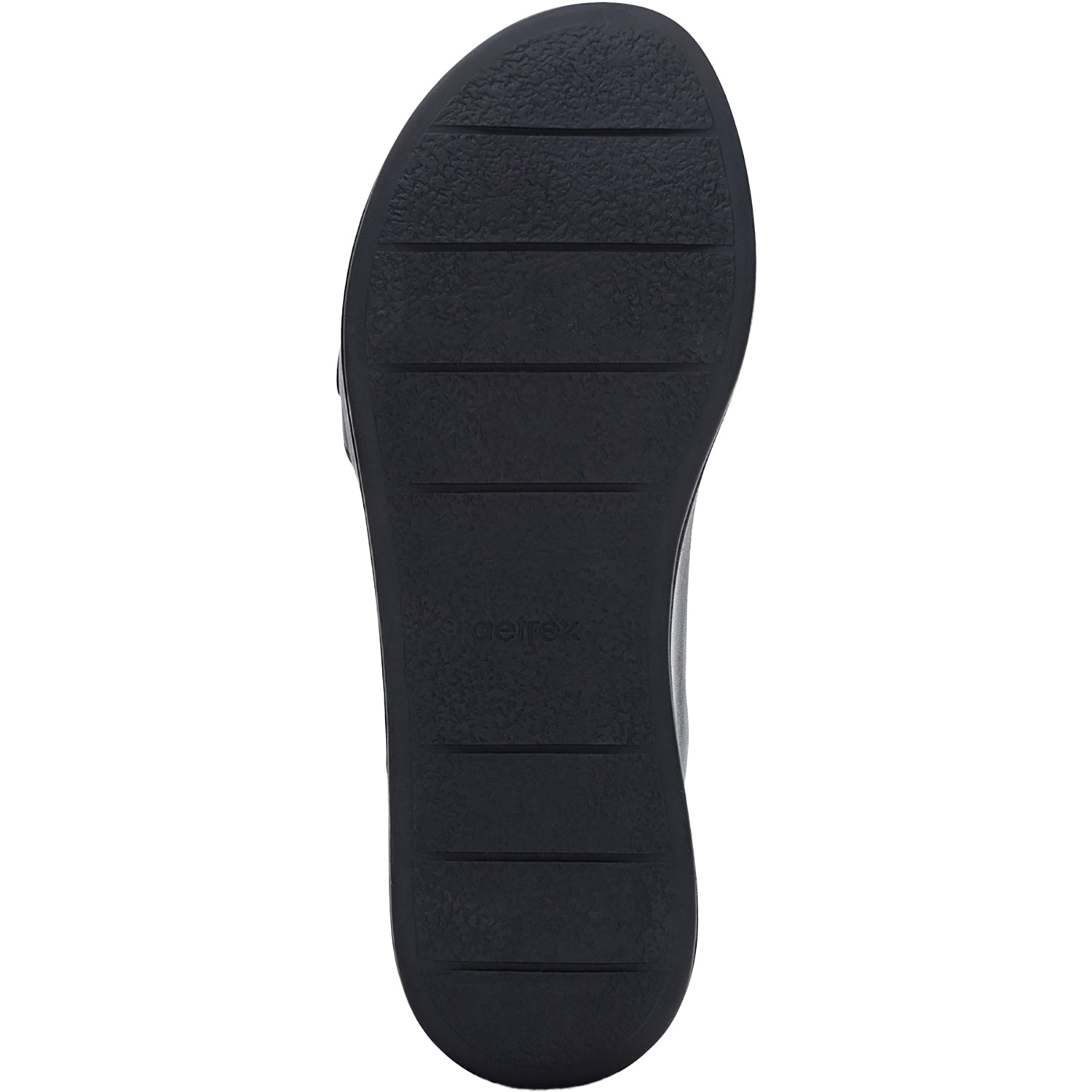 Womens Aetrex Women's Aetrex Ariel Black Leather Black