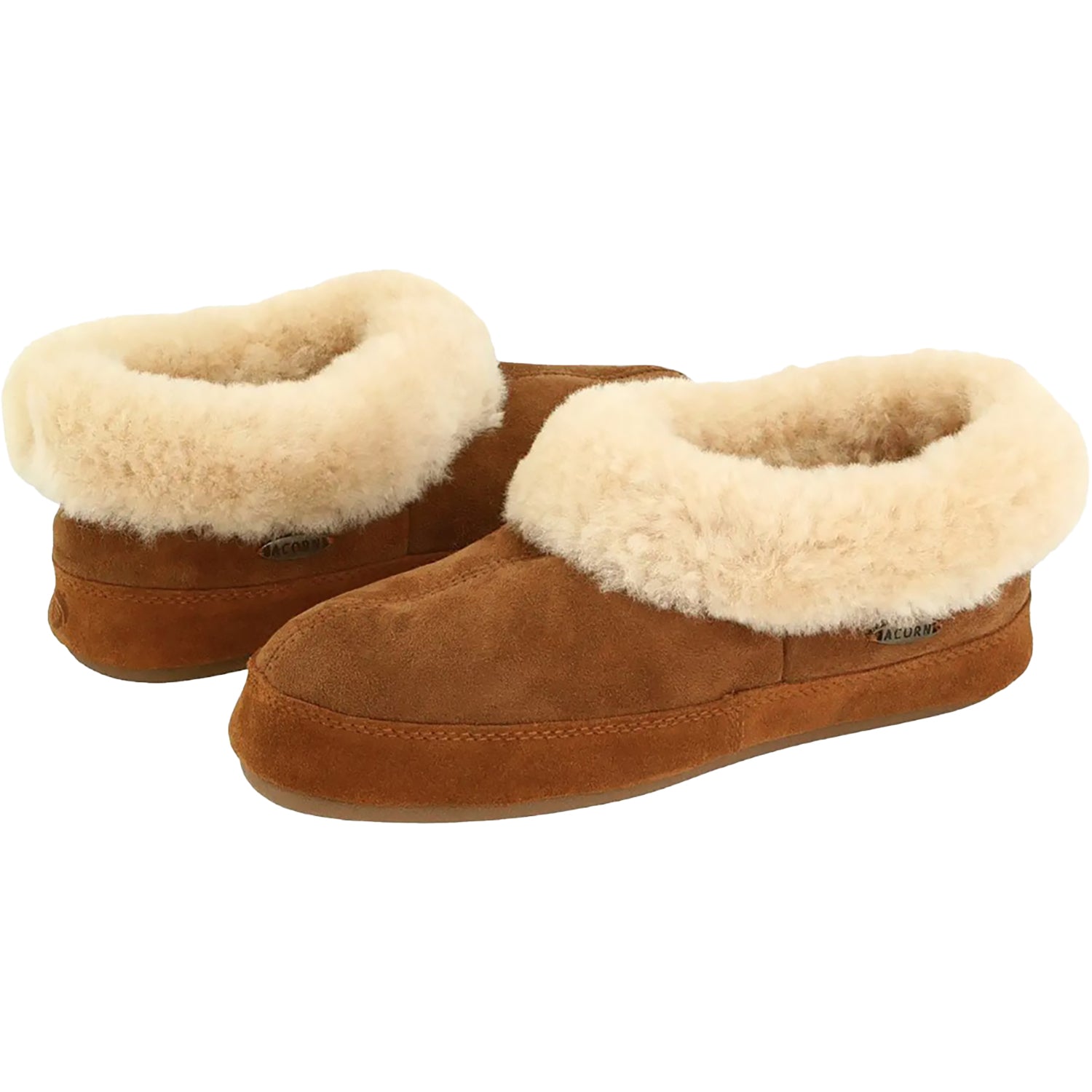 Womens Acorn Women's Acorn Oh Ewe Walnut Sheepskin Walnut