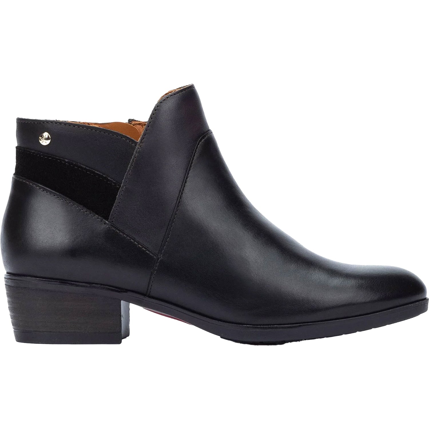 Womens Pikolinos Women's Pikolinos Daroca W1U-8732C2 Black Leather Black Leather