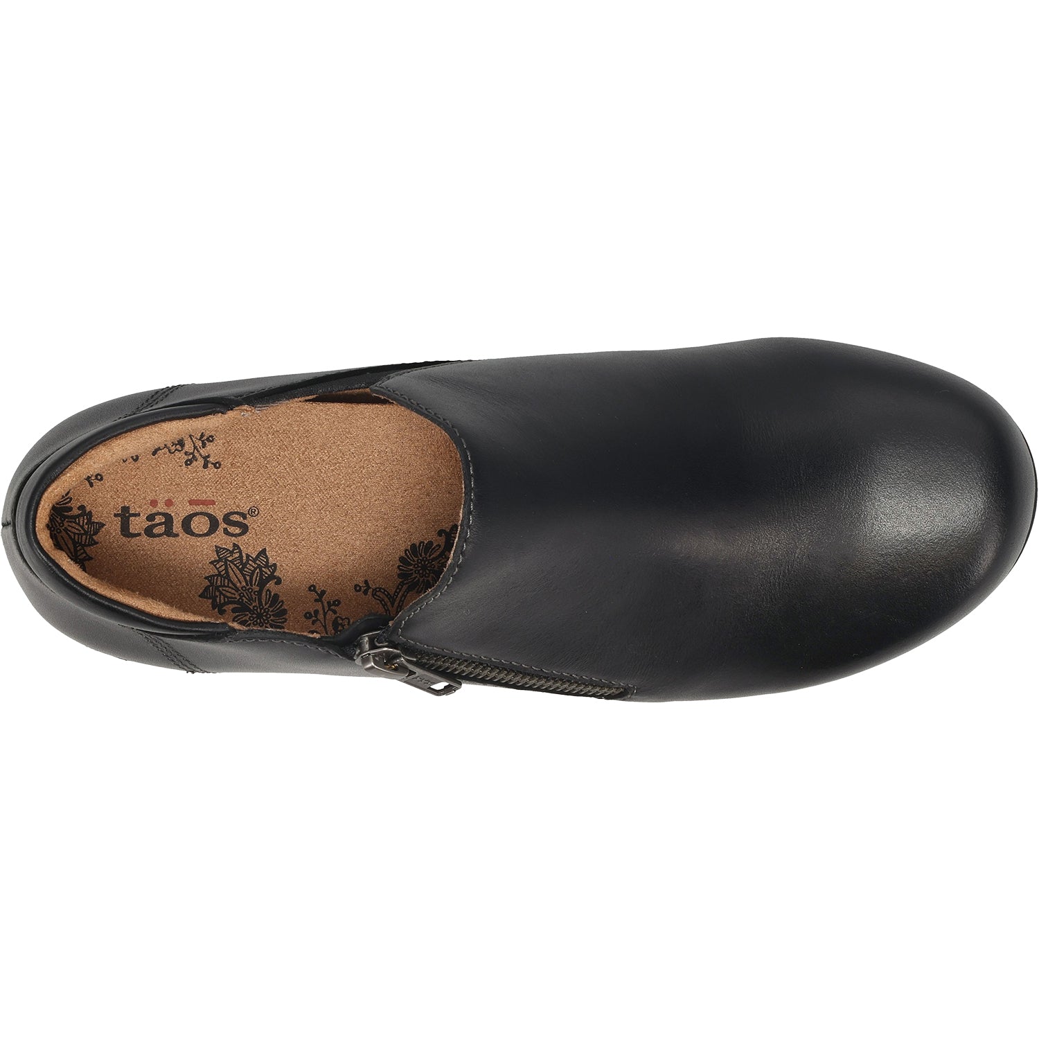 Womens Taos Women's Taos Daily Black Leather Black Leather