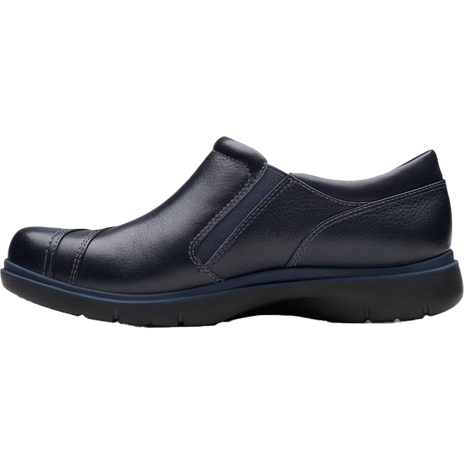Womens Clarks Women's Clarks Certina Pure Navy Leather Navy Leather