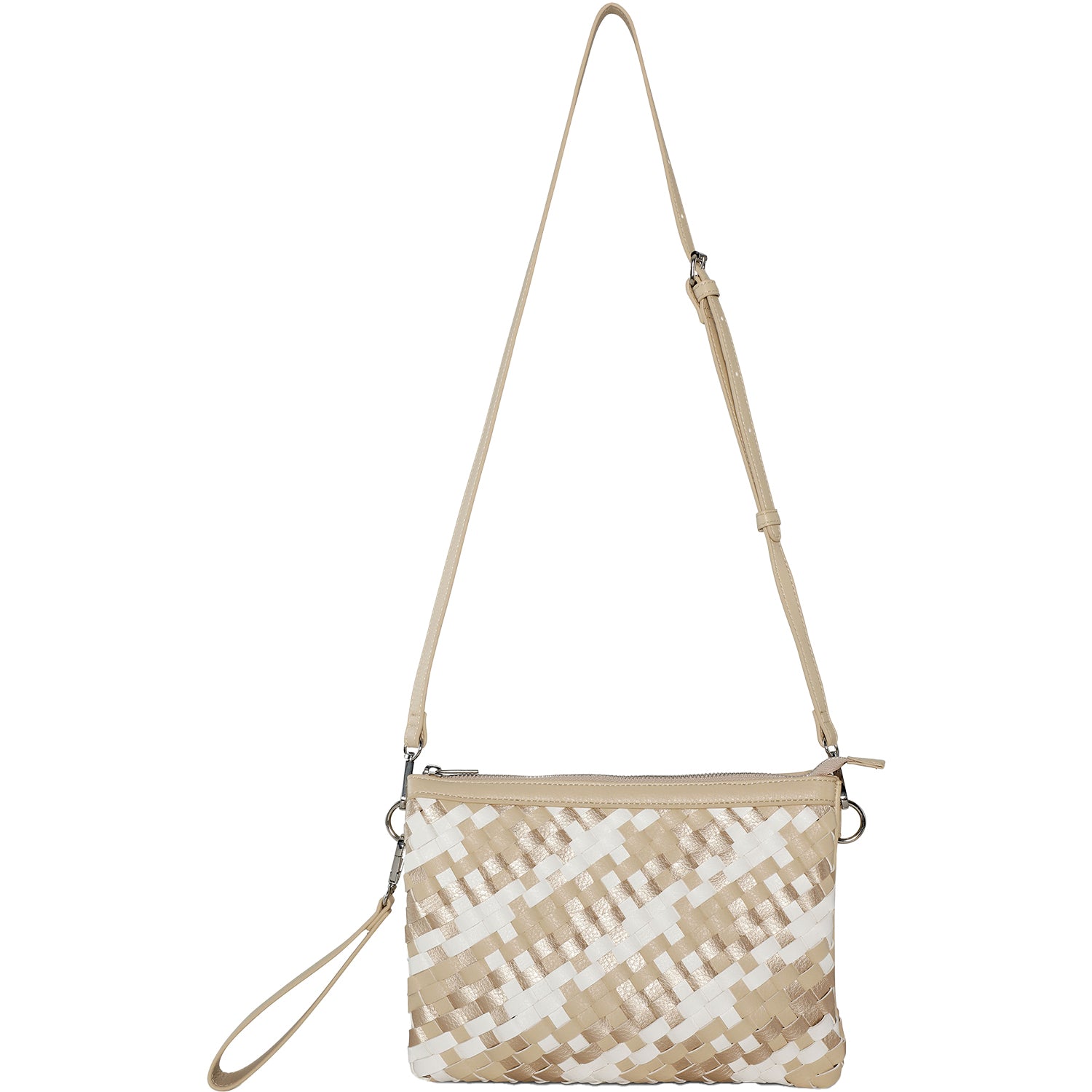 Womens Ilse jacobsen Women's Ilse Jacobsen Shoulder Bag 08 CB Ivory/White Synthetic Ivory/White Synthetic