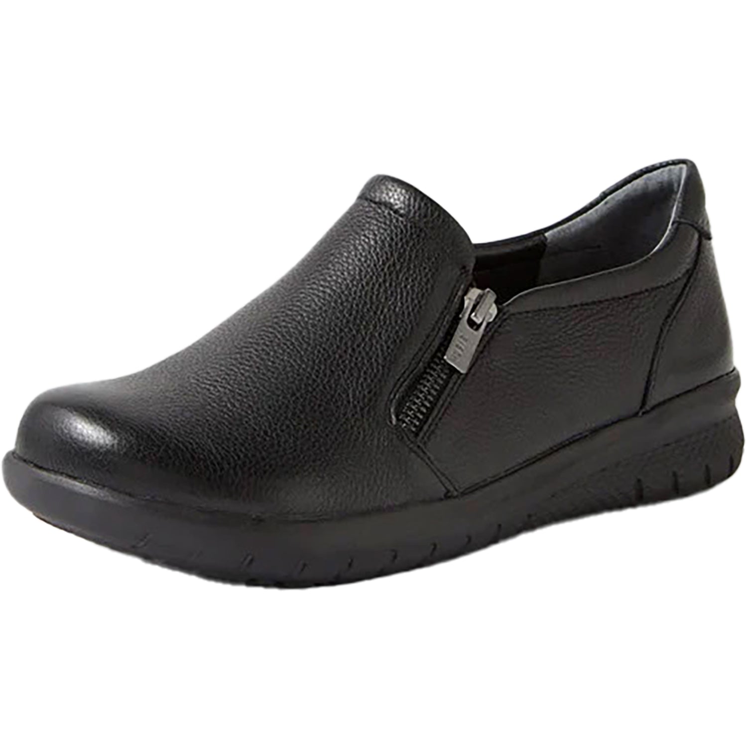 Womens Ziera Ziera Women's Senan Black Tumble Leather Black