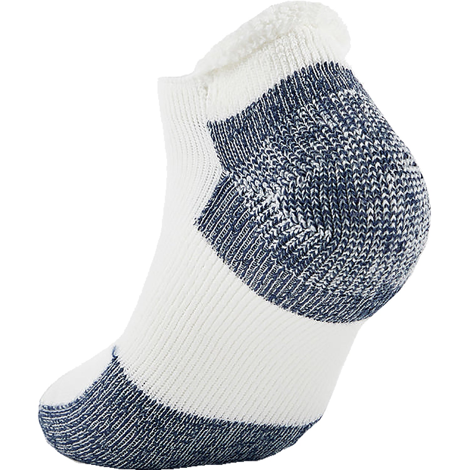 Unisex Thorlos Unisex Thorlo J Running Maximum Cushion Rolltop Socks White/Navy White/Navy