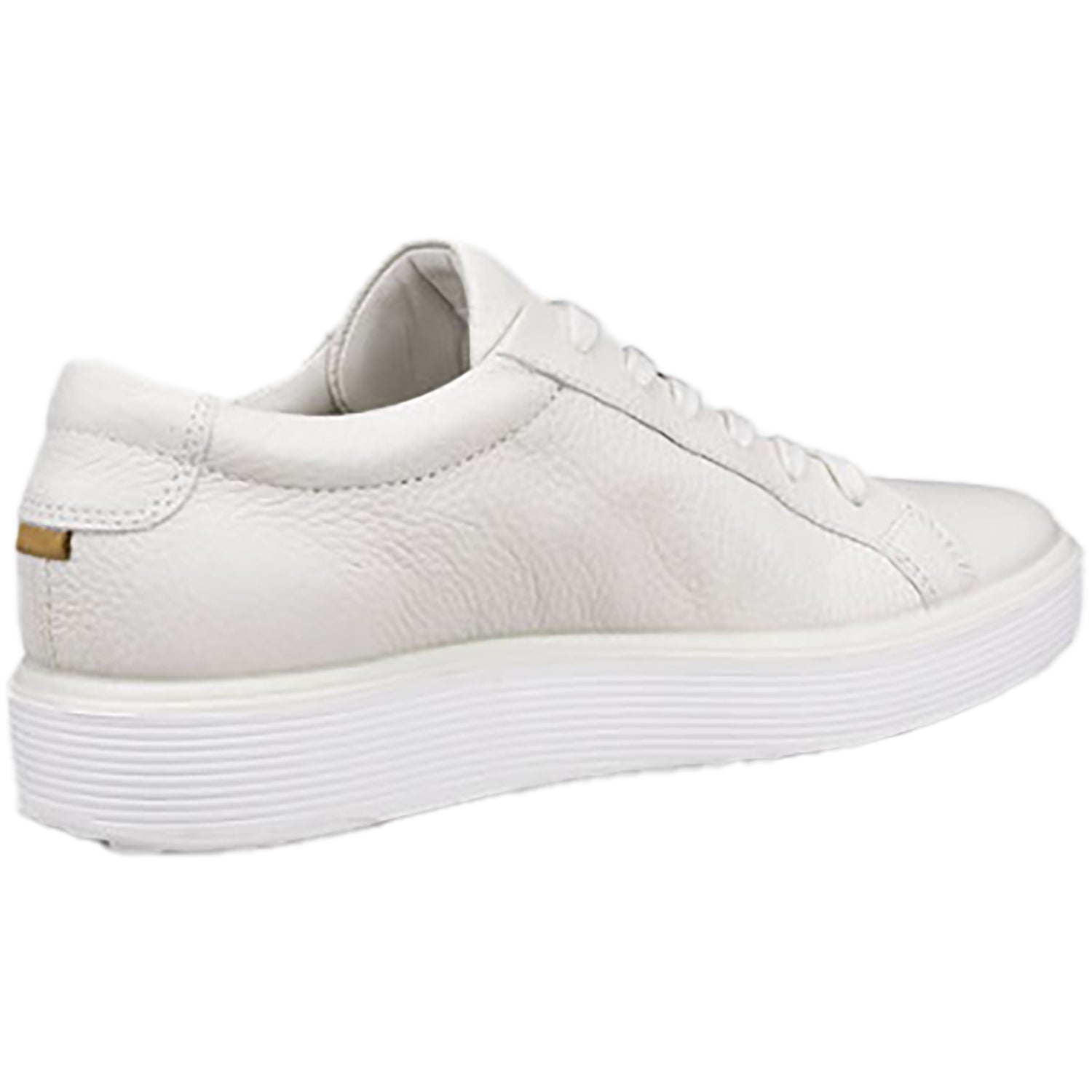 Womens Ecco Women's Ecco Soft 60 Sneaker White Leather White Leather