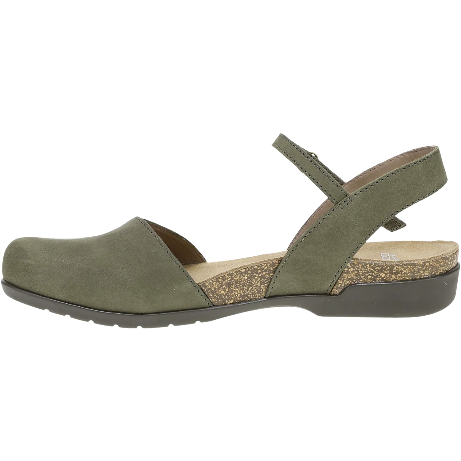 Womens Dansko Women's Dansko Rowan Ivy Milled Nubuck Ivy Milled Nubuck