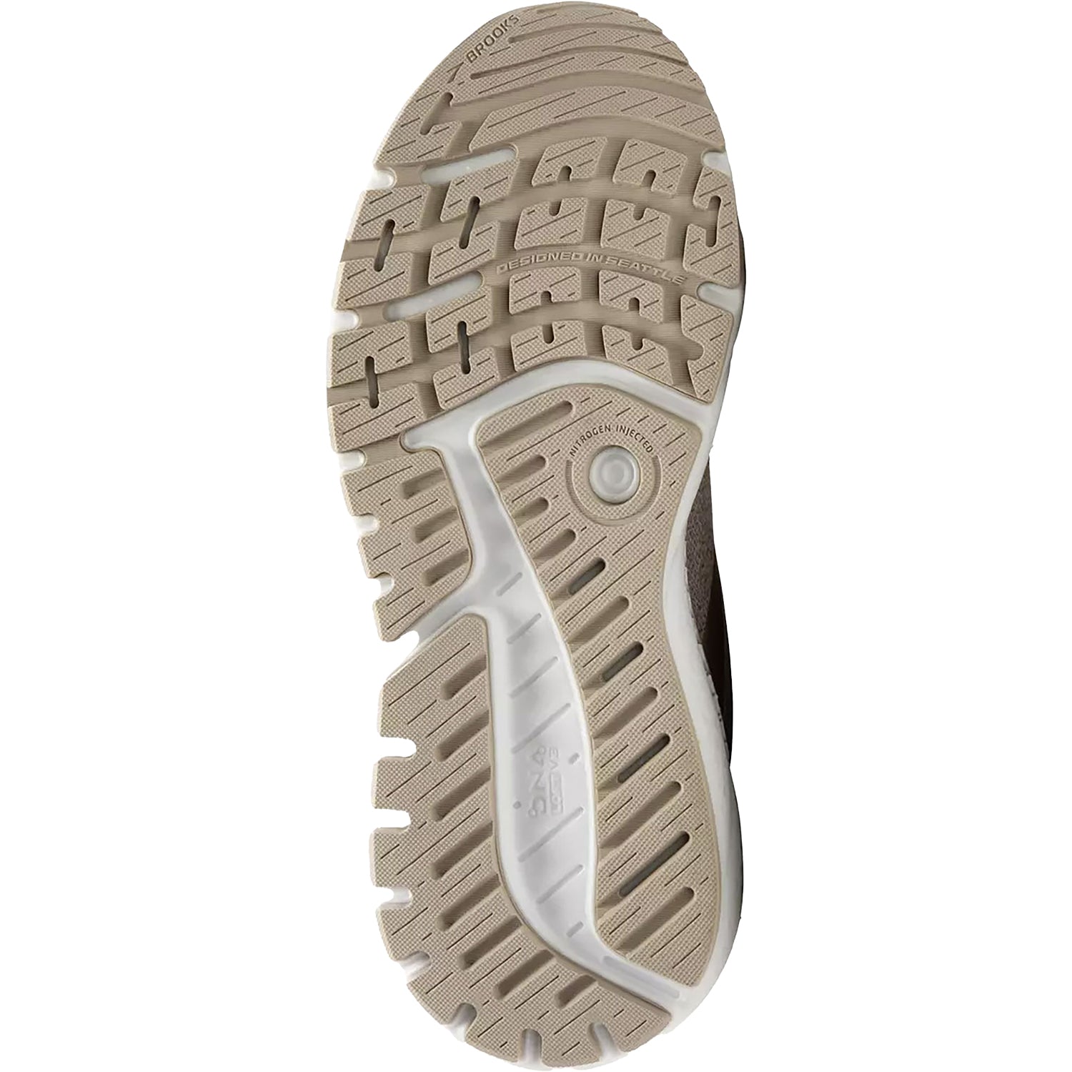 Womens Brooks Women's Brooks Ariel GTS 24 Coconut/Chateau/Portabella Mesh Coconut/Chateau/Portabella