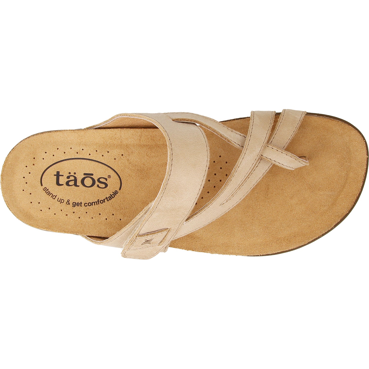Womens Taos Women's Taos Perfect Stone Leather Stone Leather