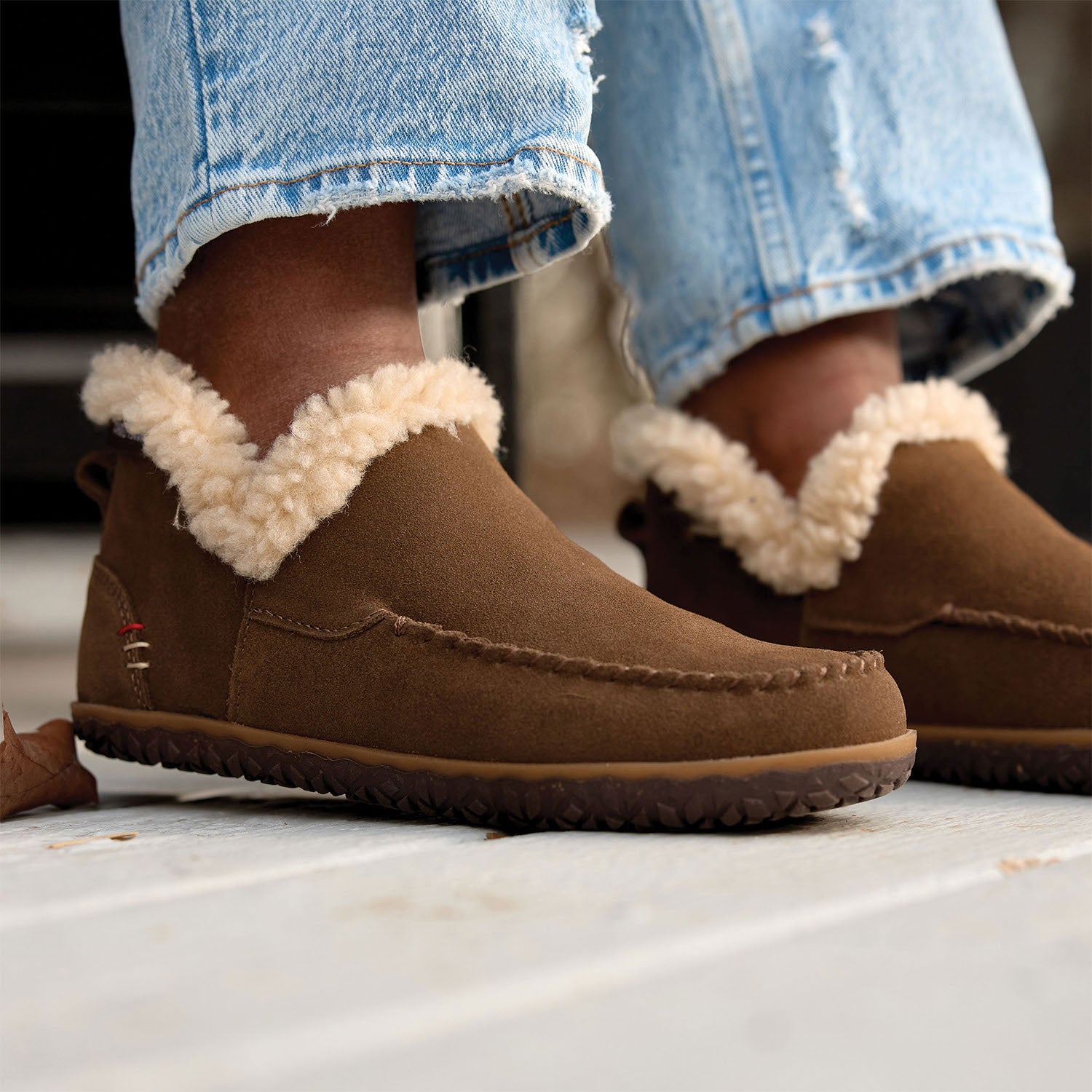 Womens Minnetonka Women's Minnetonka Taren Autumn Breeze Suede Autumn Breeze Suede