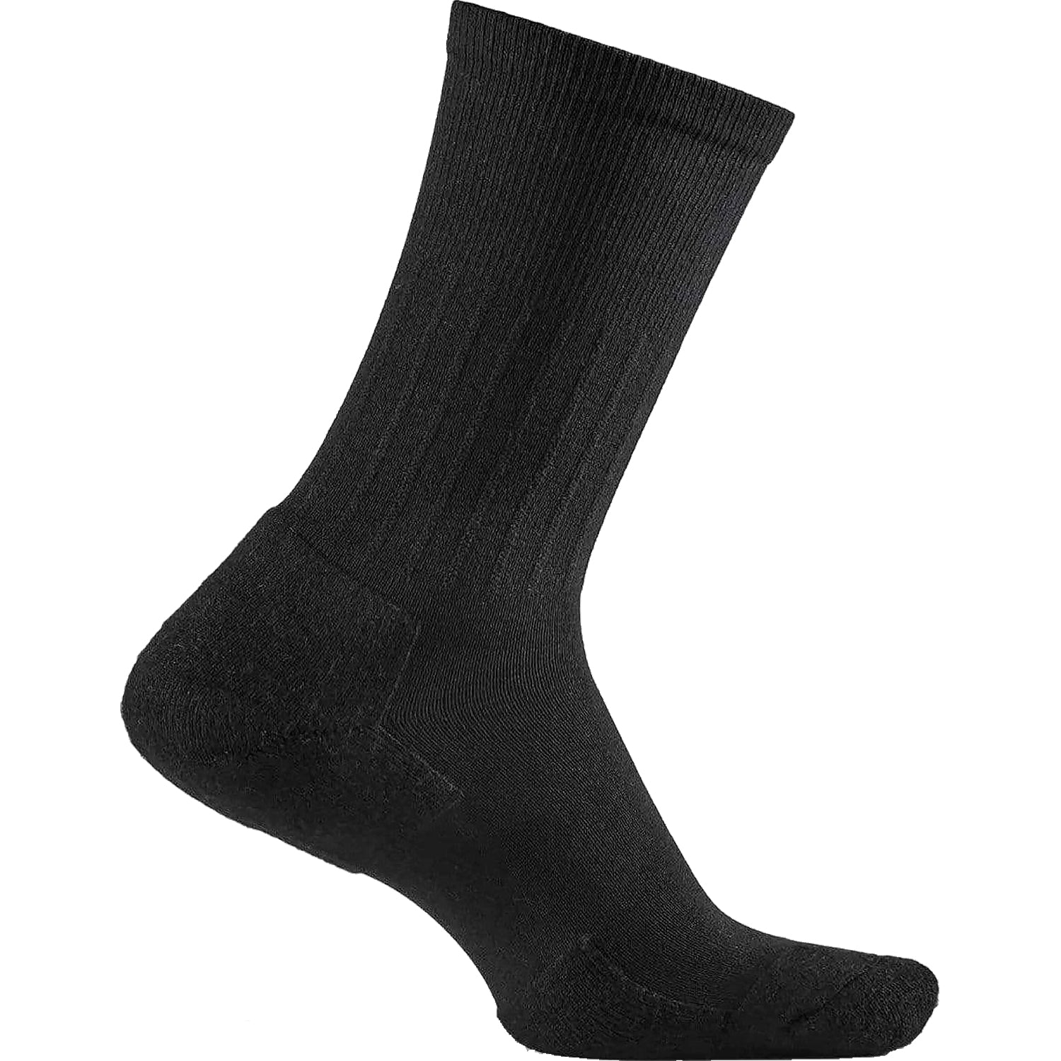 Mens Thorlos Men's Thorlos XDXM Experia Dress Crew Socks Black Black