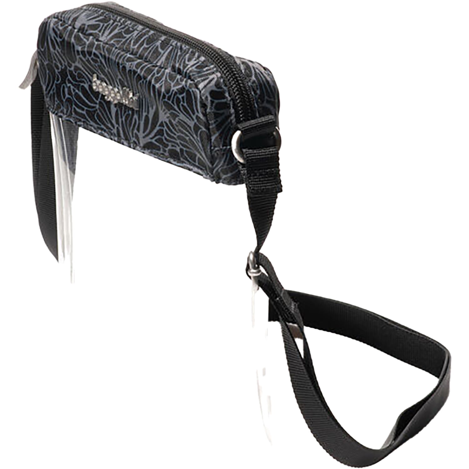 Baggallini Baggallini Clear Stadium Explorer Crossbody Midnight Blossom Midnight Blossom