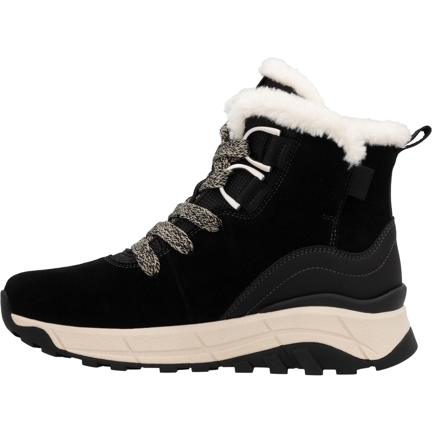 Womens Rieker revolution Women's Rieker W0073-00 Schwarz/Schwarz/Black Suede Schwarz/Schwarz/Black Suede