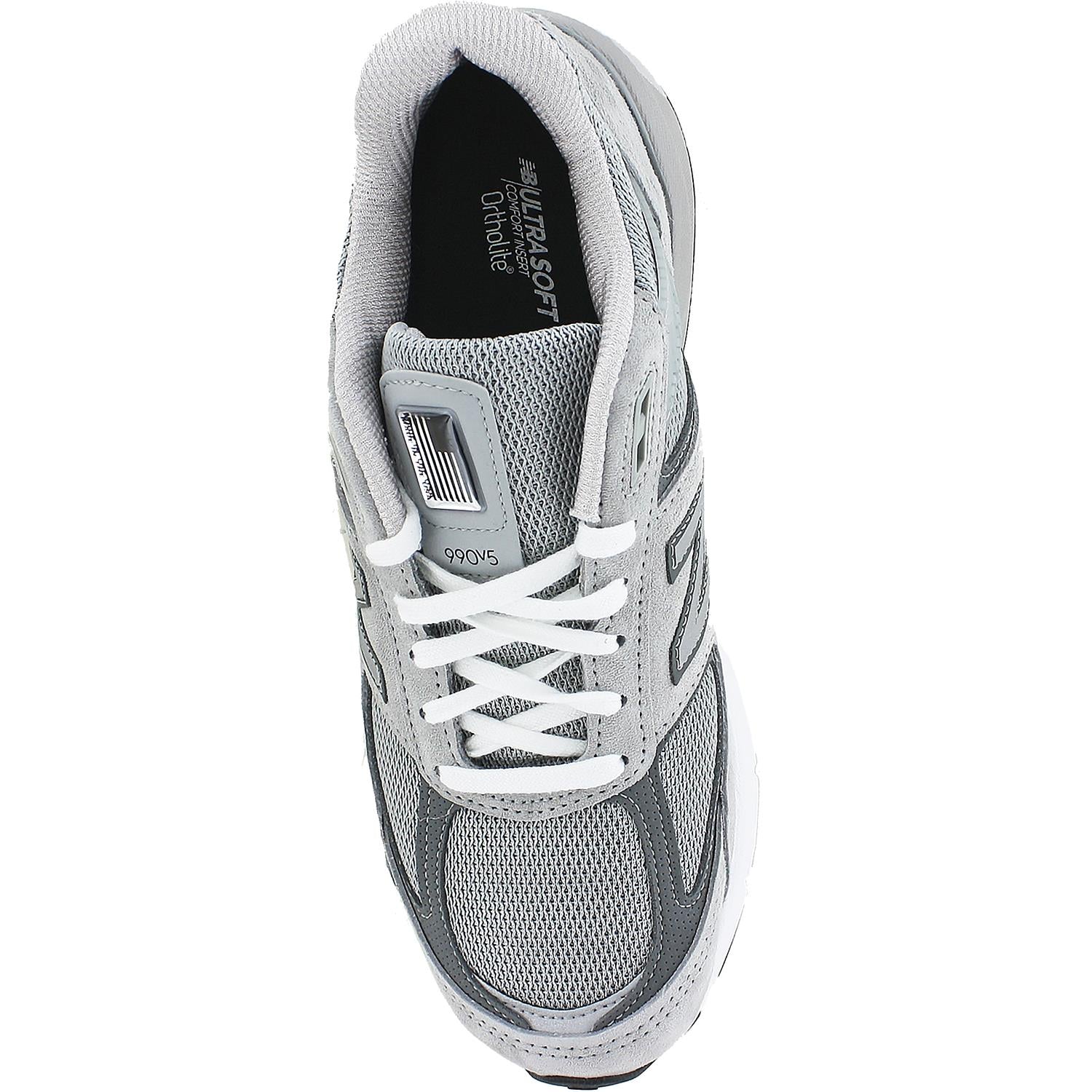Mens New balance Men's New Balance M990GL5 Running Shoes Grey/Castlerock Suede/Mesh Grey/Castlerock Suede/Mesh