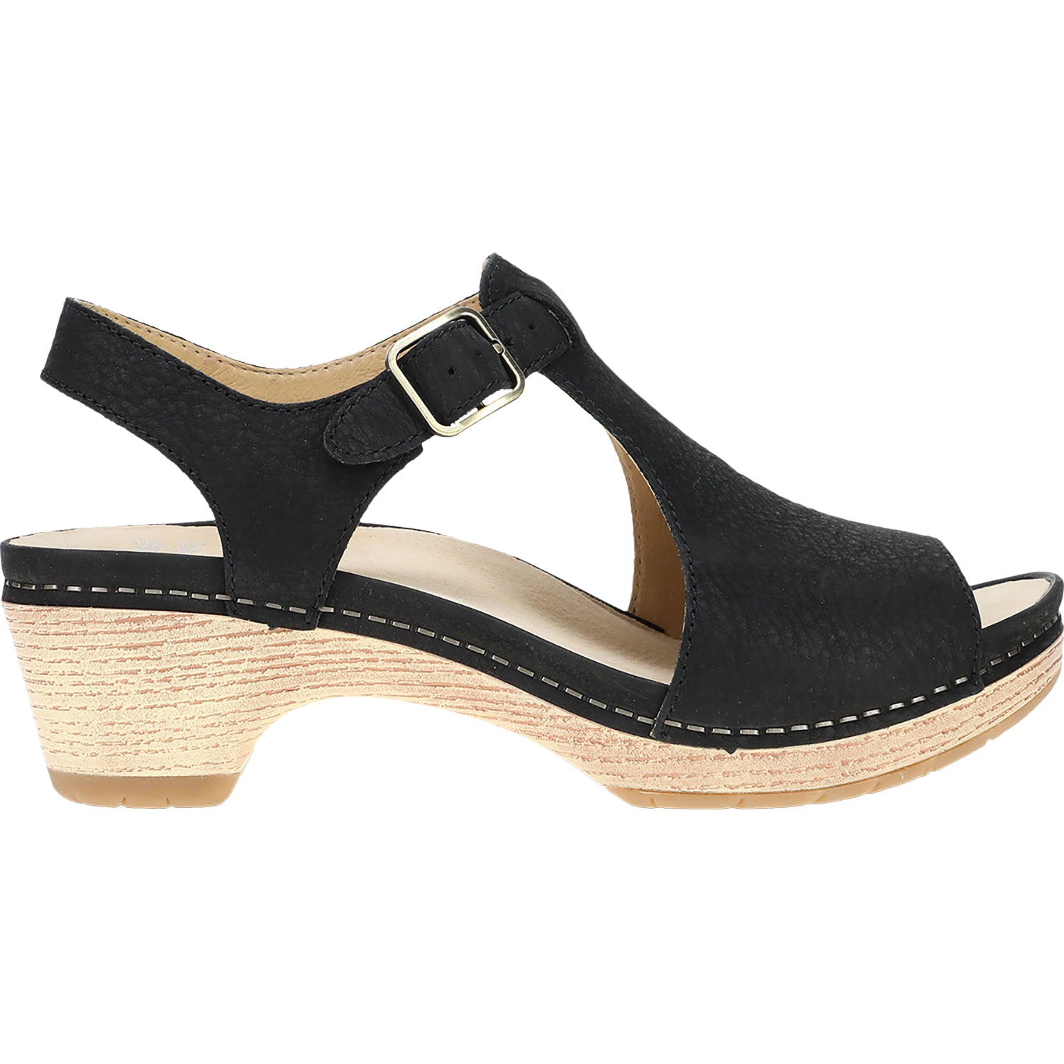 Womens Dansko Women's Dansko Laverne Black Milled Nubuck Black Milled Nubuck