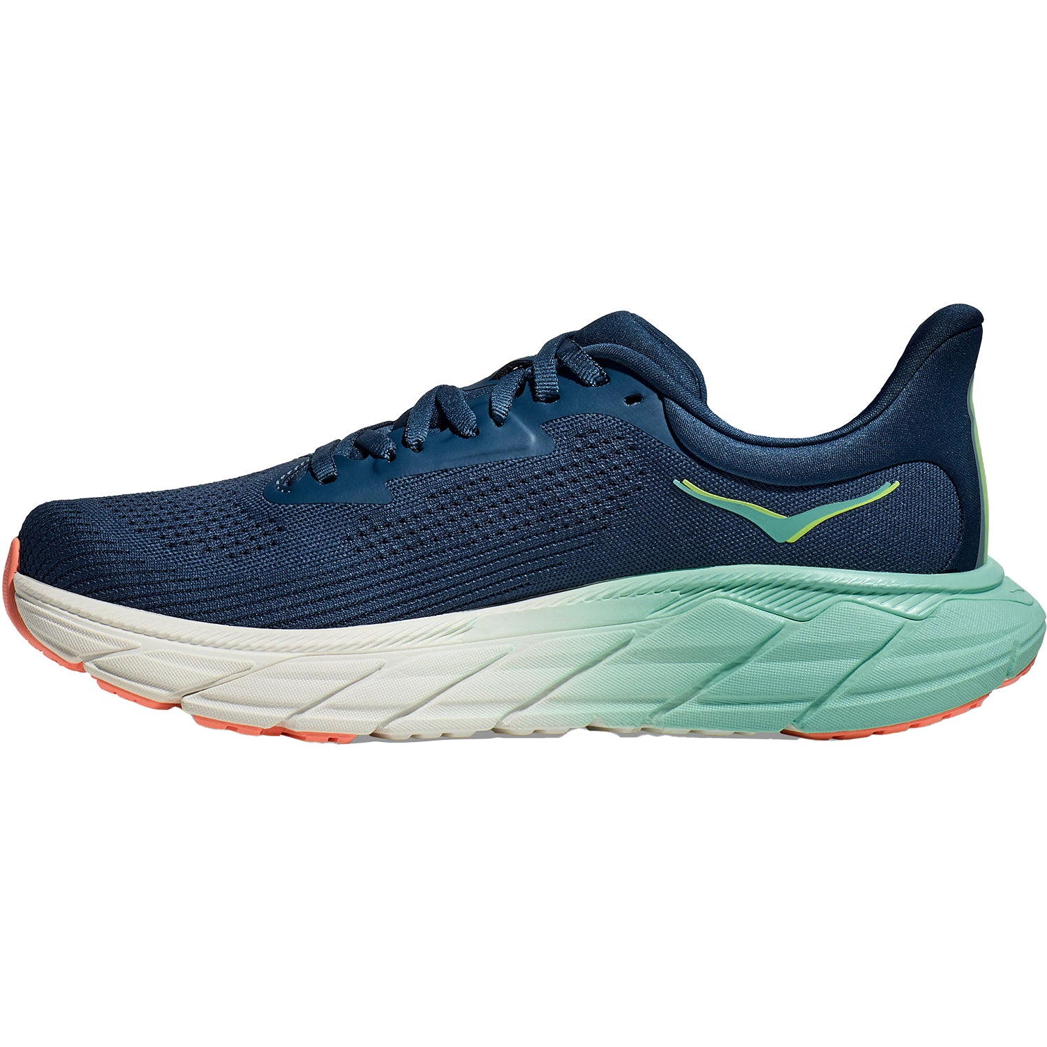 Womens Hoka one one Women's Hoka Arahi 7 Midnight/Seafoam Mesh Midnight/Seafoam Mesh