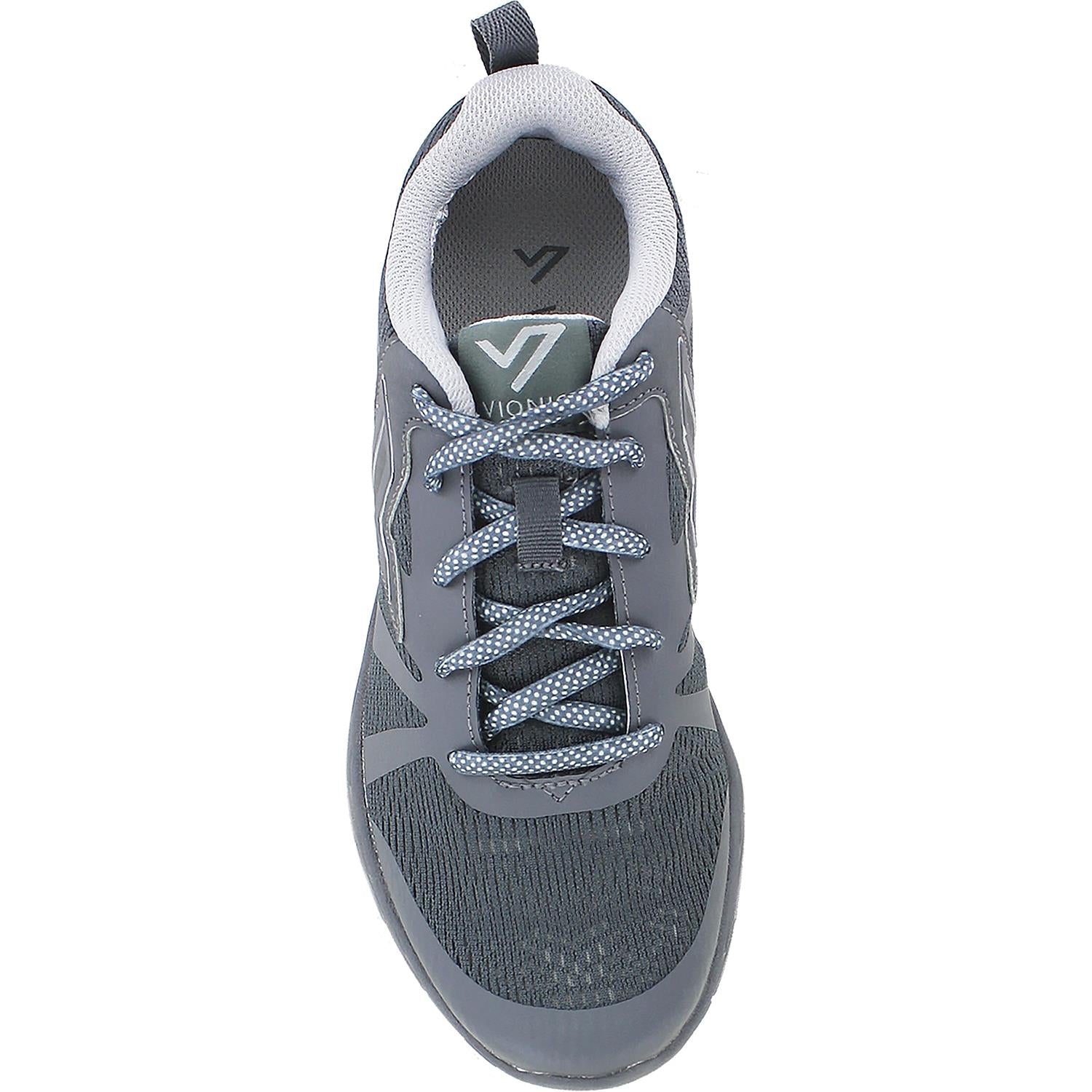 Womens Vionic Women's Vionic Miles Grey Synthetic/Mesh Grey Synthetic/Mesh