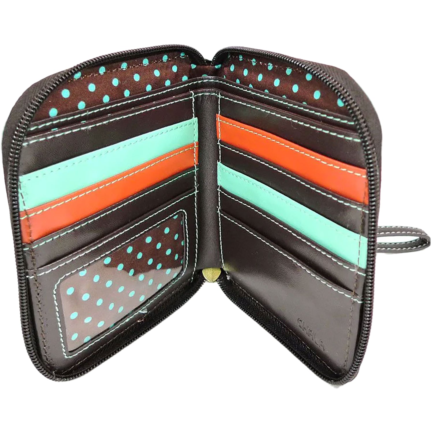 Unisex Chala Chala Zip-Around Wallet Bird Brickered Bird Brickered