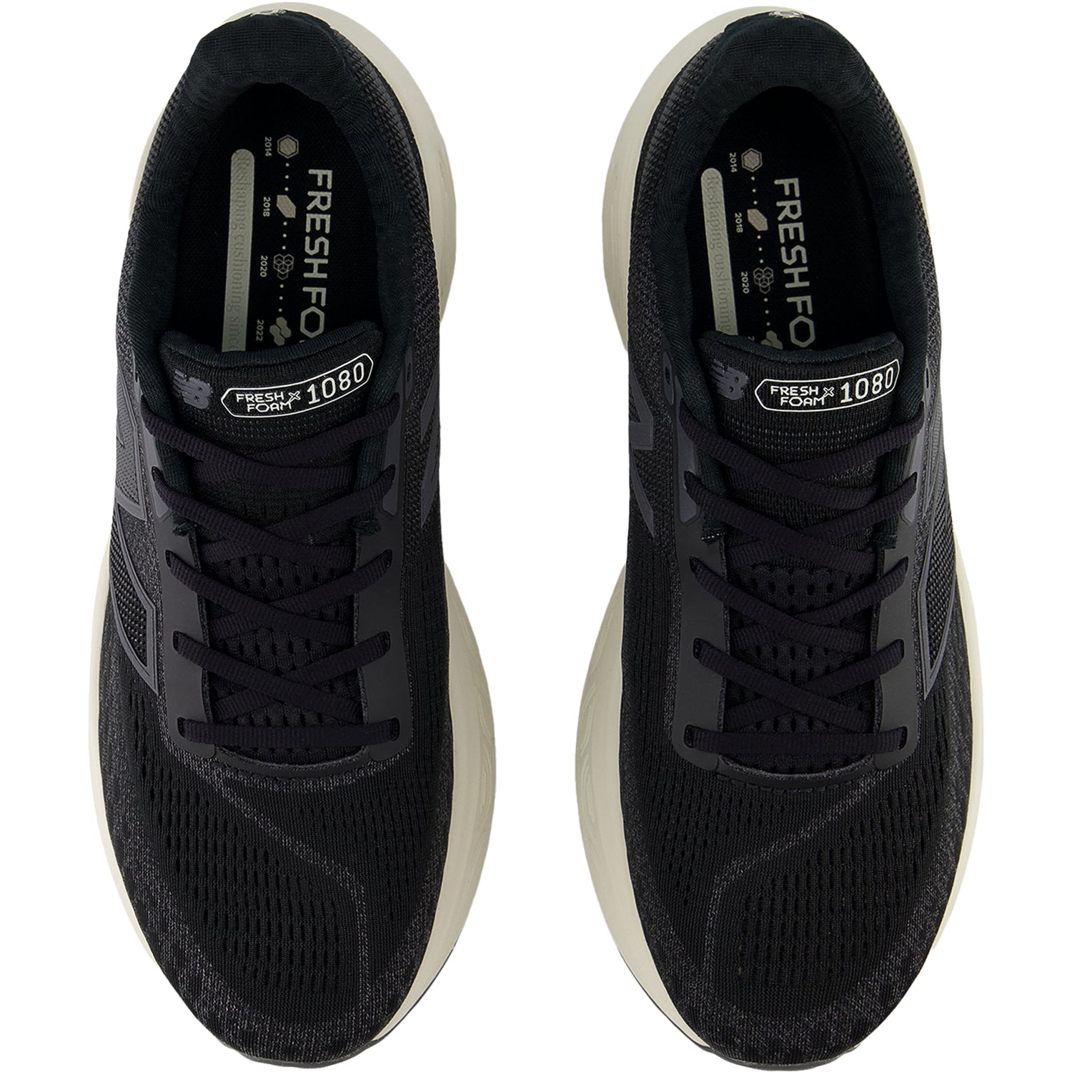 Mens New balance Men's New Balance Fresh Foam X 1080B14 Black/Magnet/Linen Mesh Black/Magnet/Linen Mesh