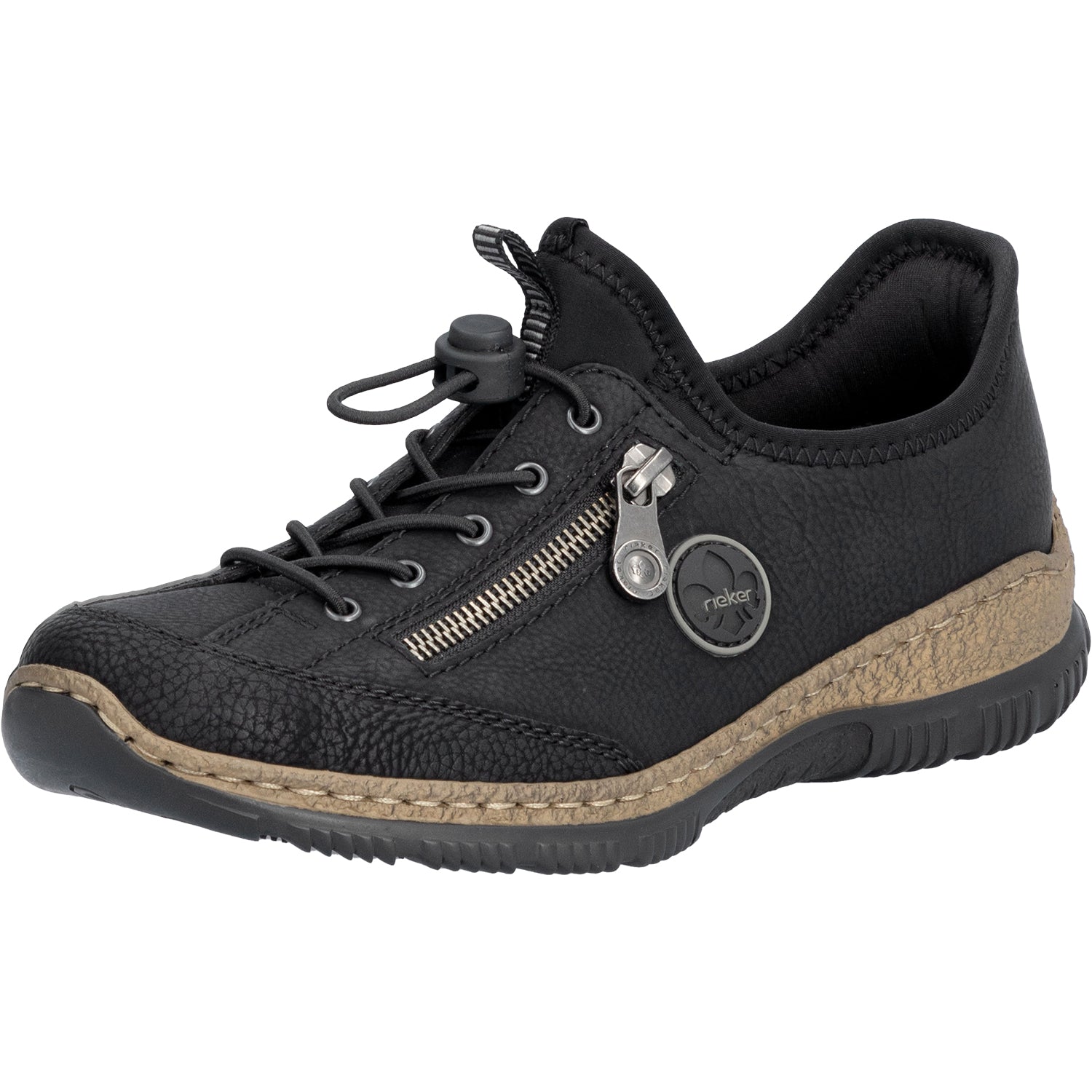 Womens Rieker Women's Rieker N3267-01 Black/Black/Black Synthetic Black/Black/Black Synthetic
