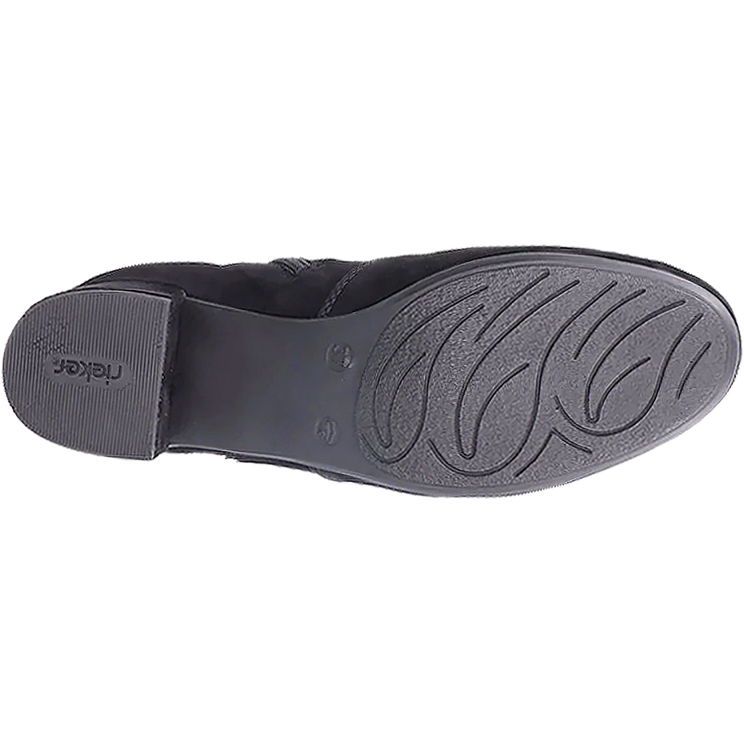 Womens Rieker Women's Rieker 70289-00 Sarah 89 Black Suede Black Suede