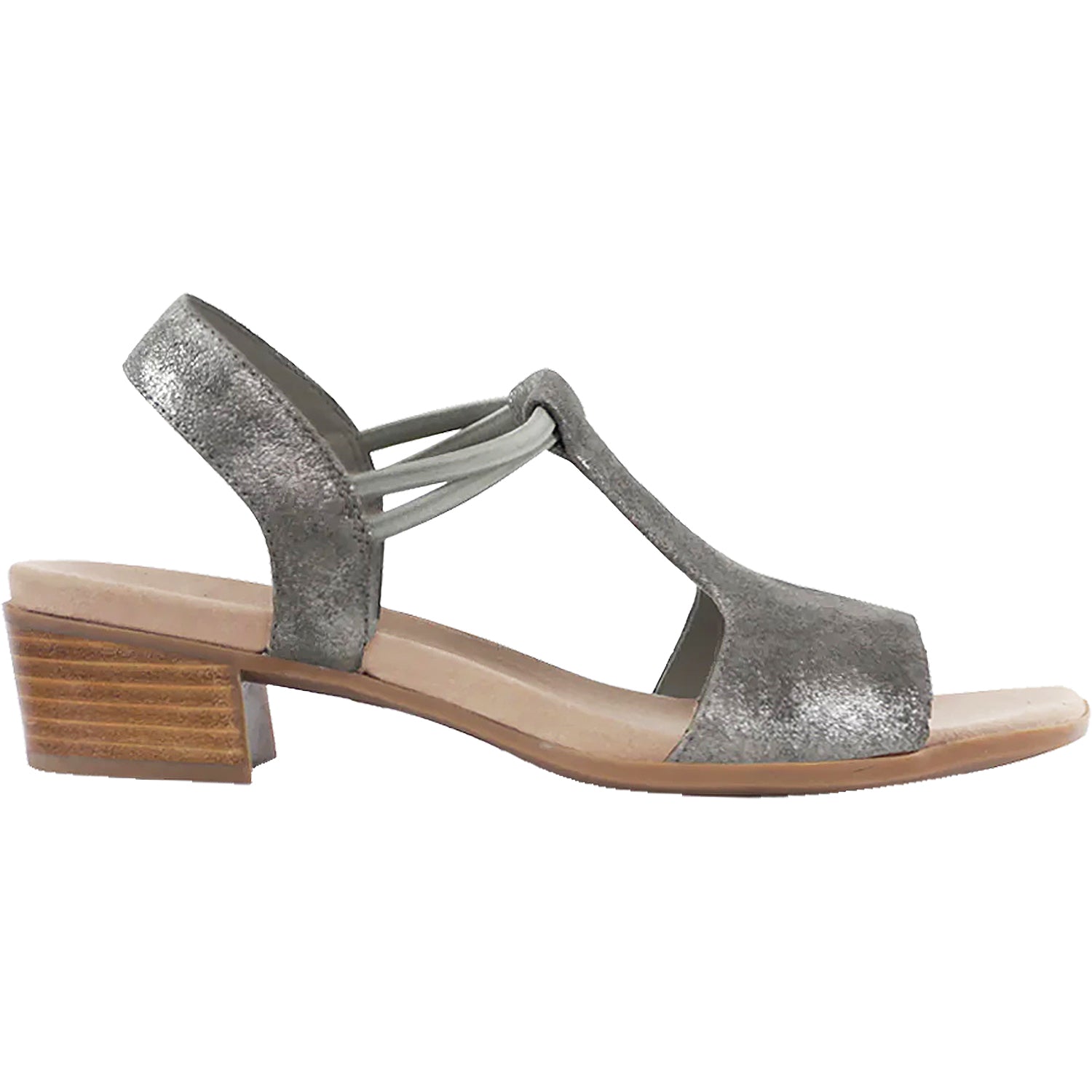 Womens Munro Women's Munro Susan Basalto Stardust Leather Basalto Stardust Leather