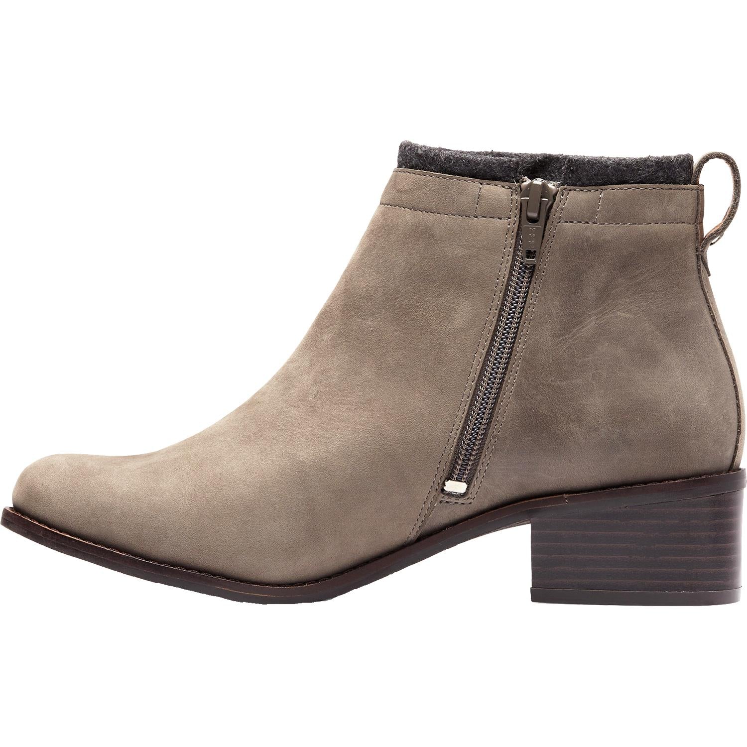 Womens Vionic Women's Vionic Joslyn Charcoal Leather Charcoal Leather