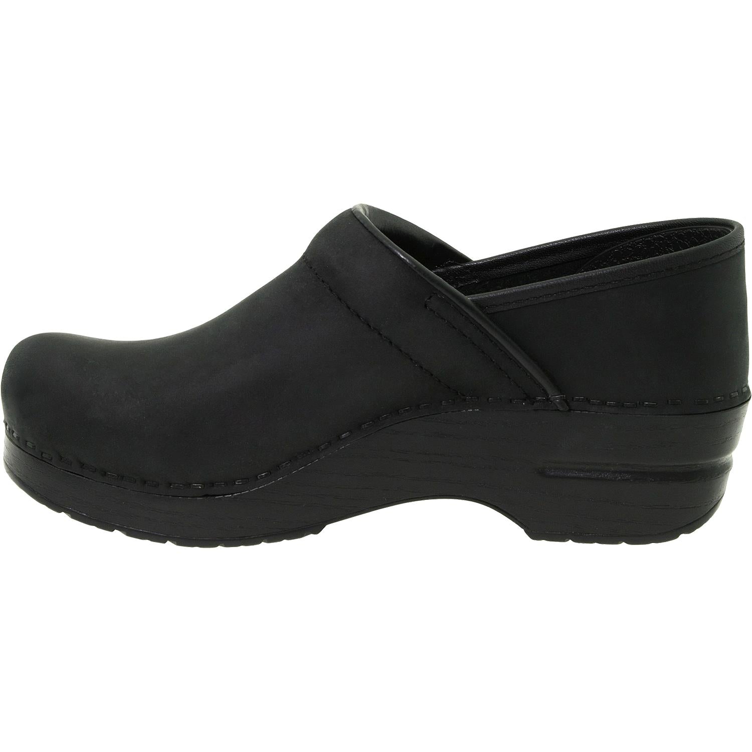 Womens Dansko Women's Dansko Professional Clog Black Oiled Leather Black Oiled Leather
