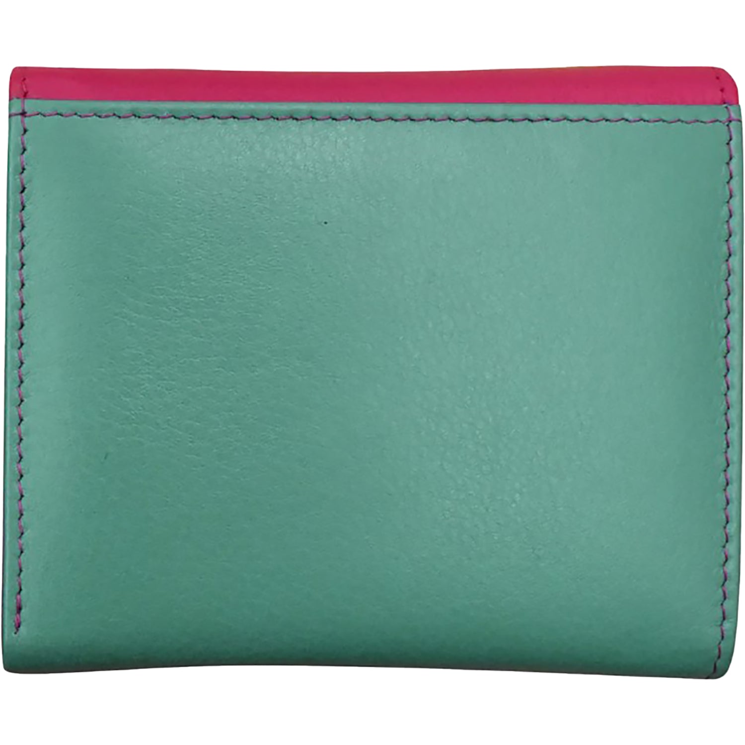 Ili new york ili New York Two Tone Pocket Wallet Indian Pink/Turquoise Indian Pink/Turquoise