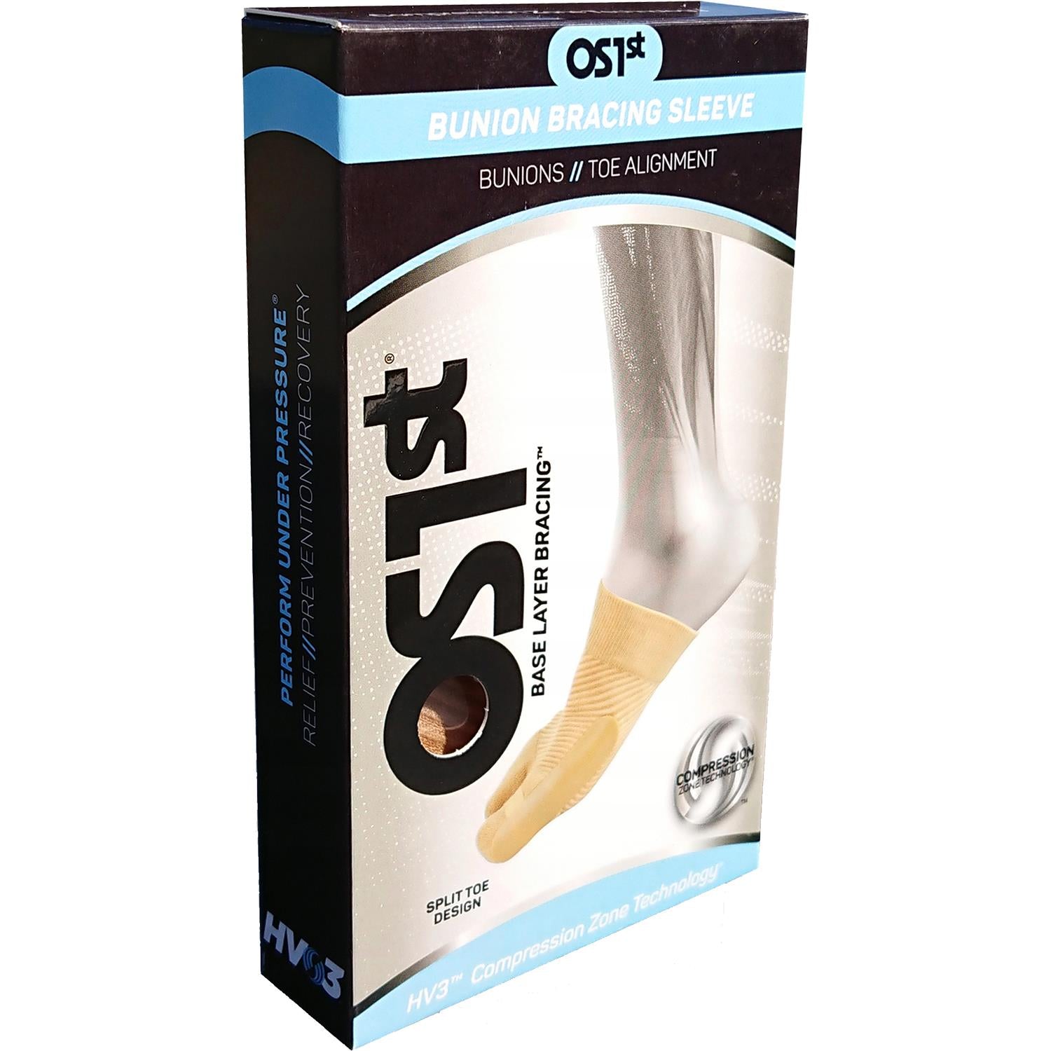 Unisex Os1st Unisex OS1st HV3 Bunion Bracing Sleeve - Single Natural Natural