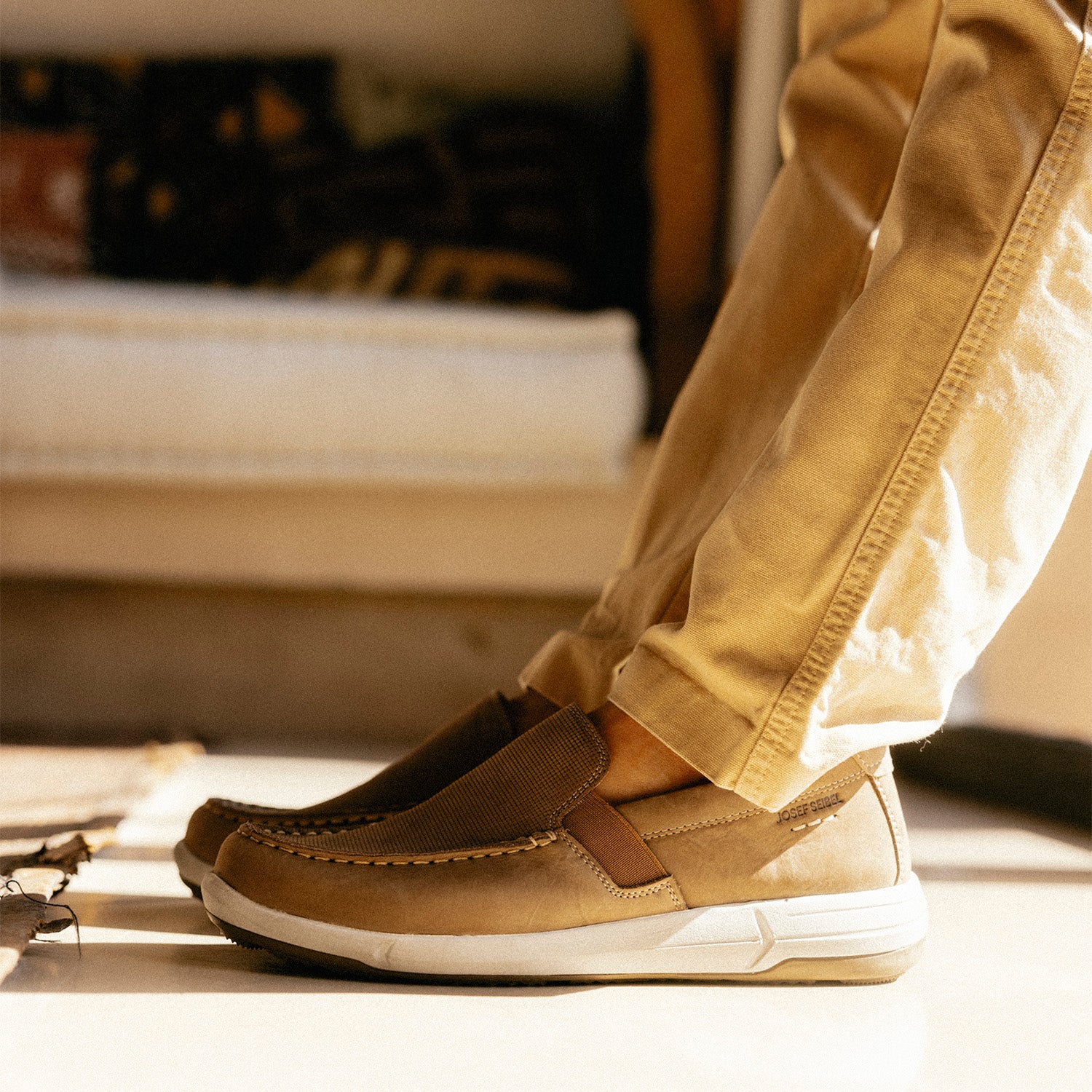 Mens Josef seibel Men's Josef Seibel Enrico 31 Sand Nubuck Sand